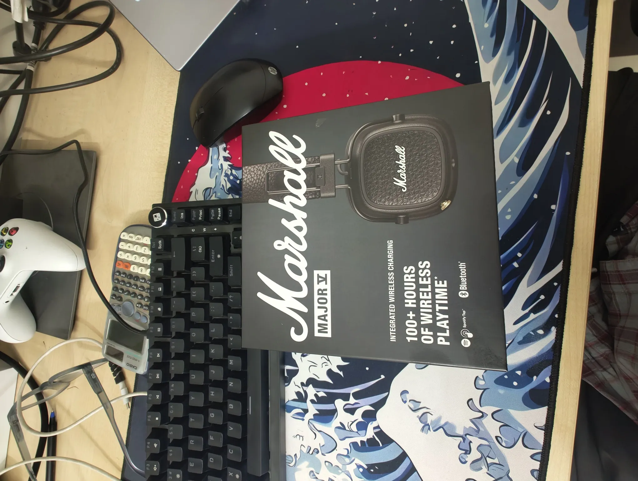 Marshall Major V Brand New Wireless Headphones Brown Color