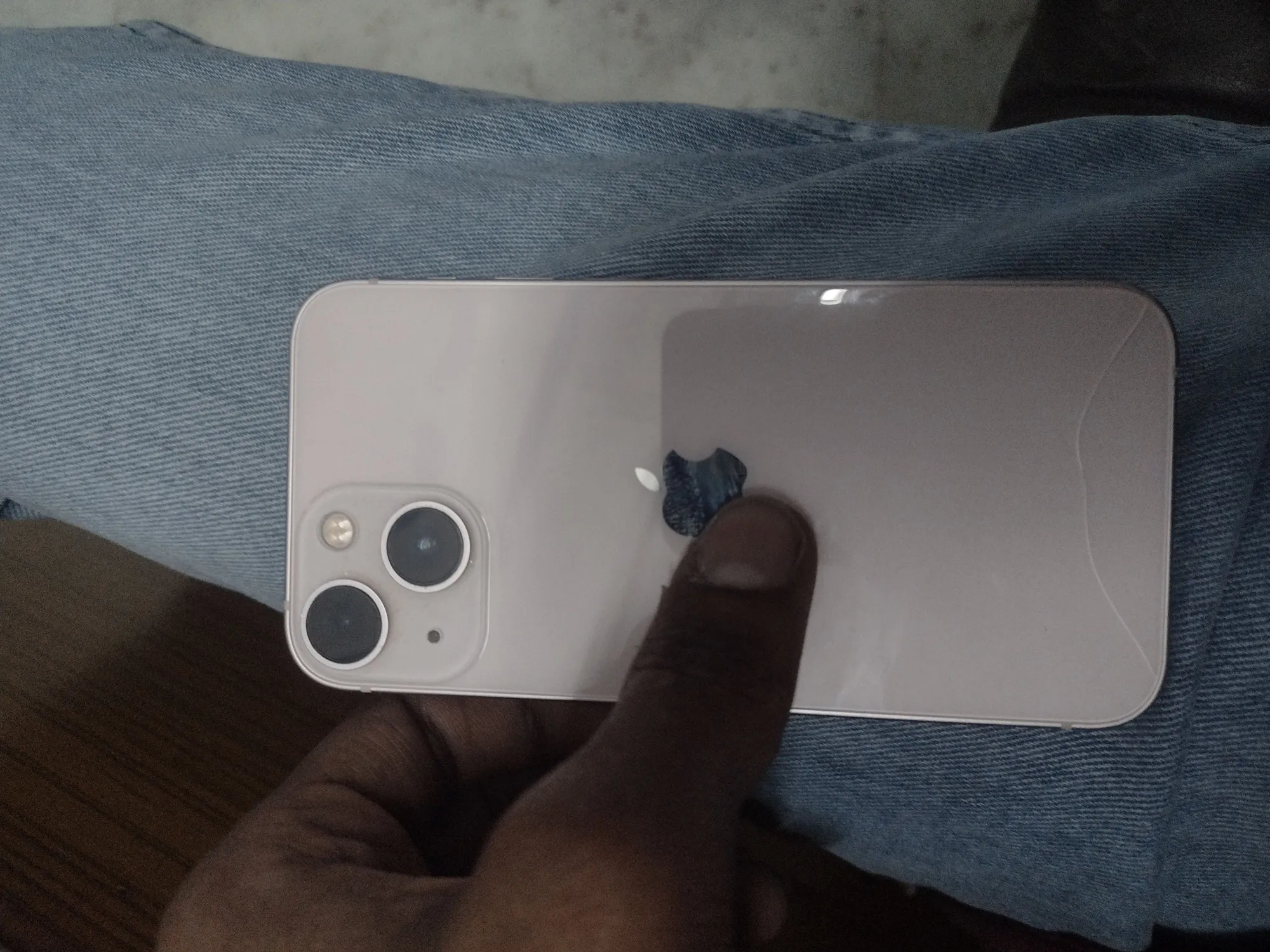 Buy used Apple Iphone 13 Mini 256GB Pink Brand New Condition Minor Crack online on Resellpur