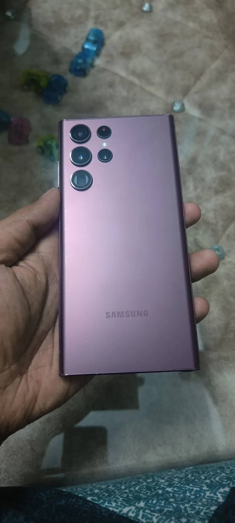 Buy used Samsung Galaxy S22 Ultra 256GB 12GB RAM Display Crack online on Resellpur