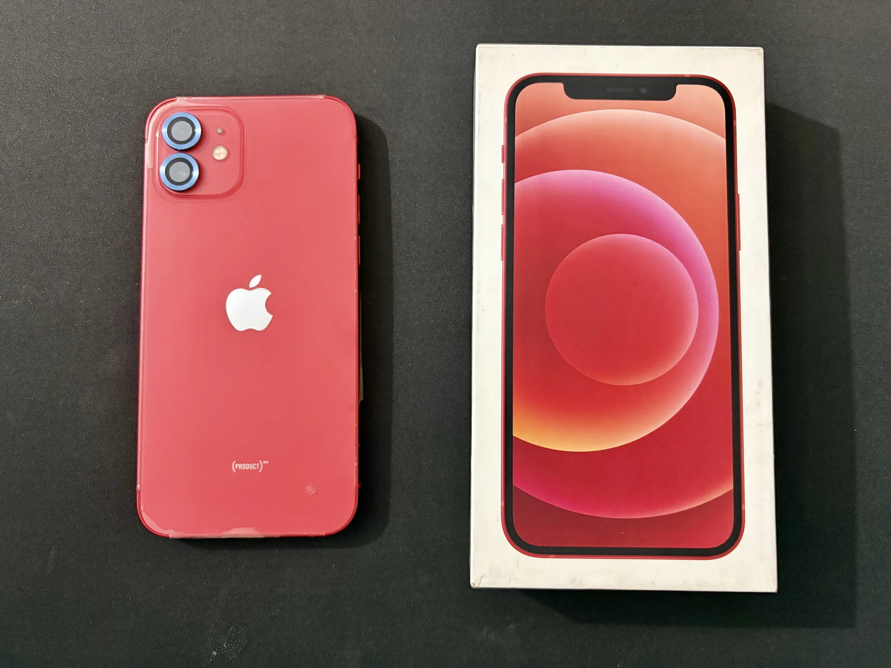 Buy used Apple Iphone 12 128GB Product Red, Good Condition, 90% Battery online on Resellpur