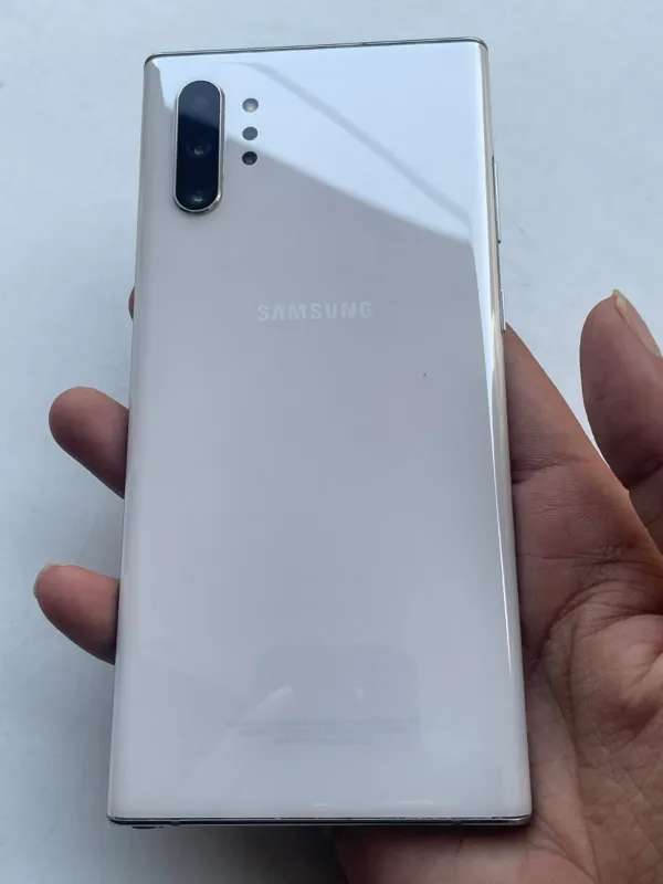 Buy used Samsung Galaxy Note 10+ Refurbished 12GB 256GB Aura White online on Resellpur