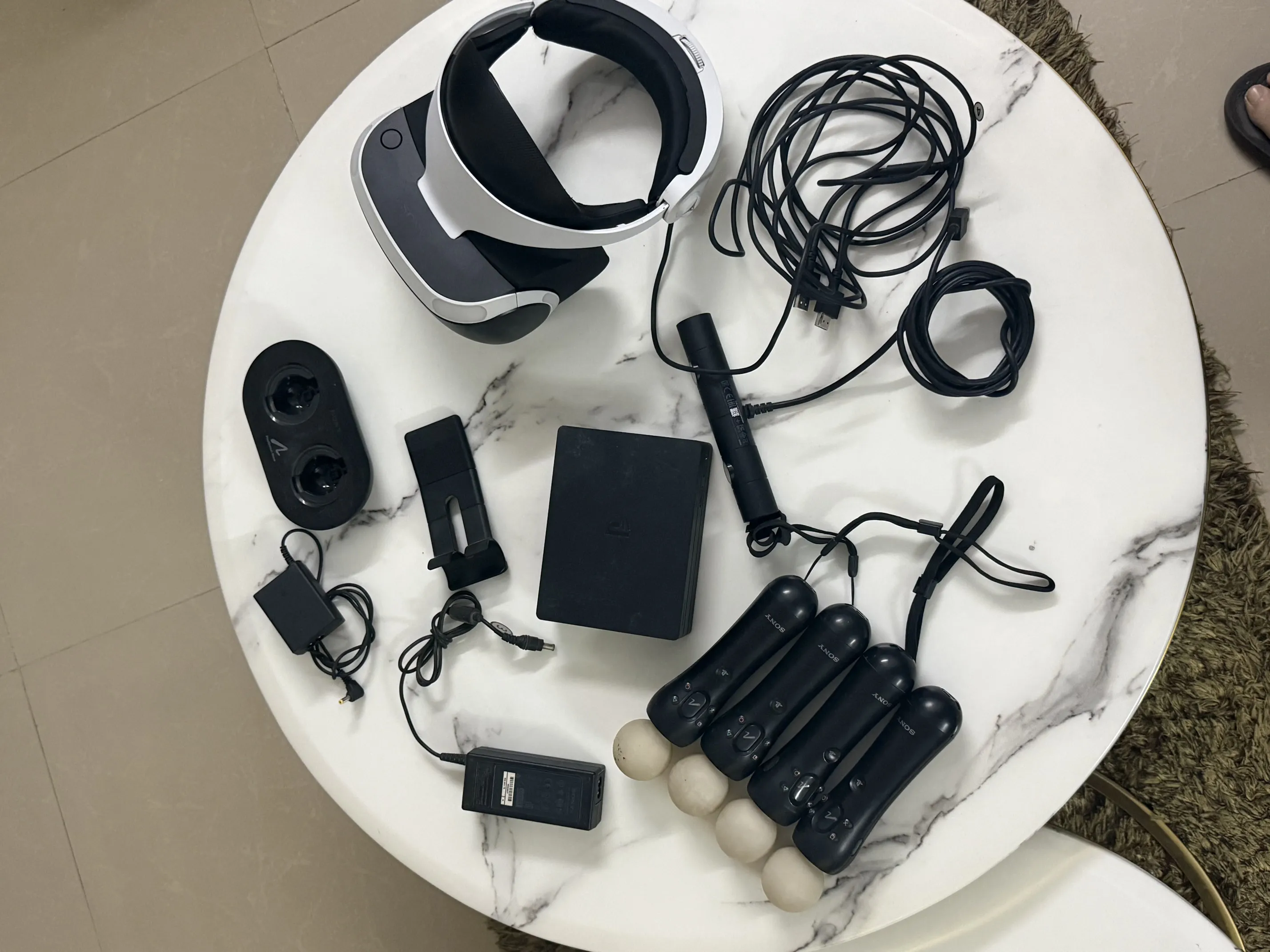 Buy used Sony Playstation VR Excellent Condition VR Headset Black Accessories Included online on Resellpur