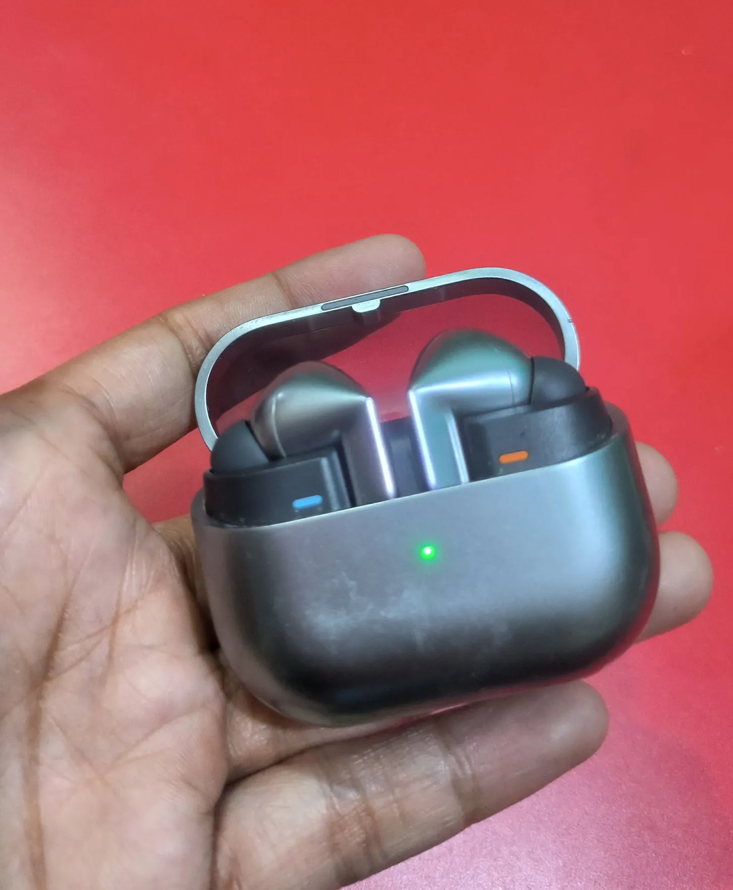 Buy used Samsung Galaxy Buds 3 Pro | Slightly Used | Earbuds | Black | High-quality Audio online on Resellpur