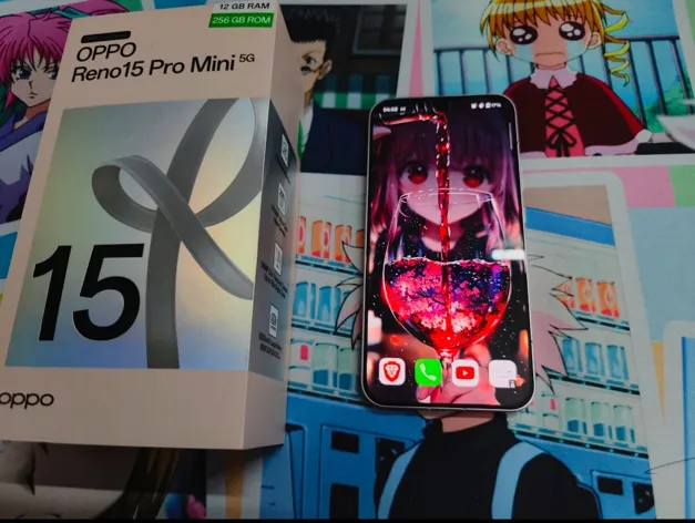 Buy used OPPO Reno 15 Pro Mini 12GB 256GB Silver 5G Smartphone online on Resellpur