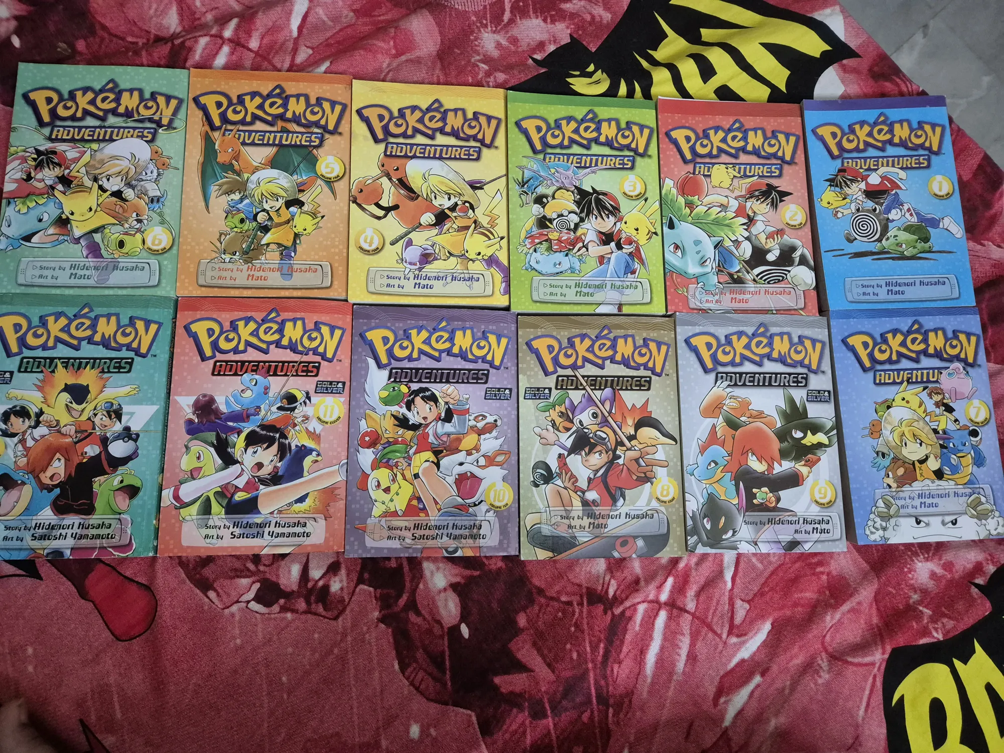 Buy used Pokemon Adventures English Manga Set, 1-12 Paperbacks online on Resellpur