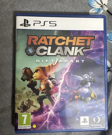 Buy used Ratchet And Clank PS5 | Rarely Used | New | Video Game | Blue (case), Multi-color (cover Art) online on Resellpur