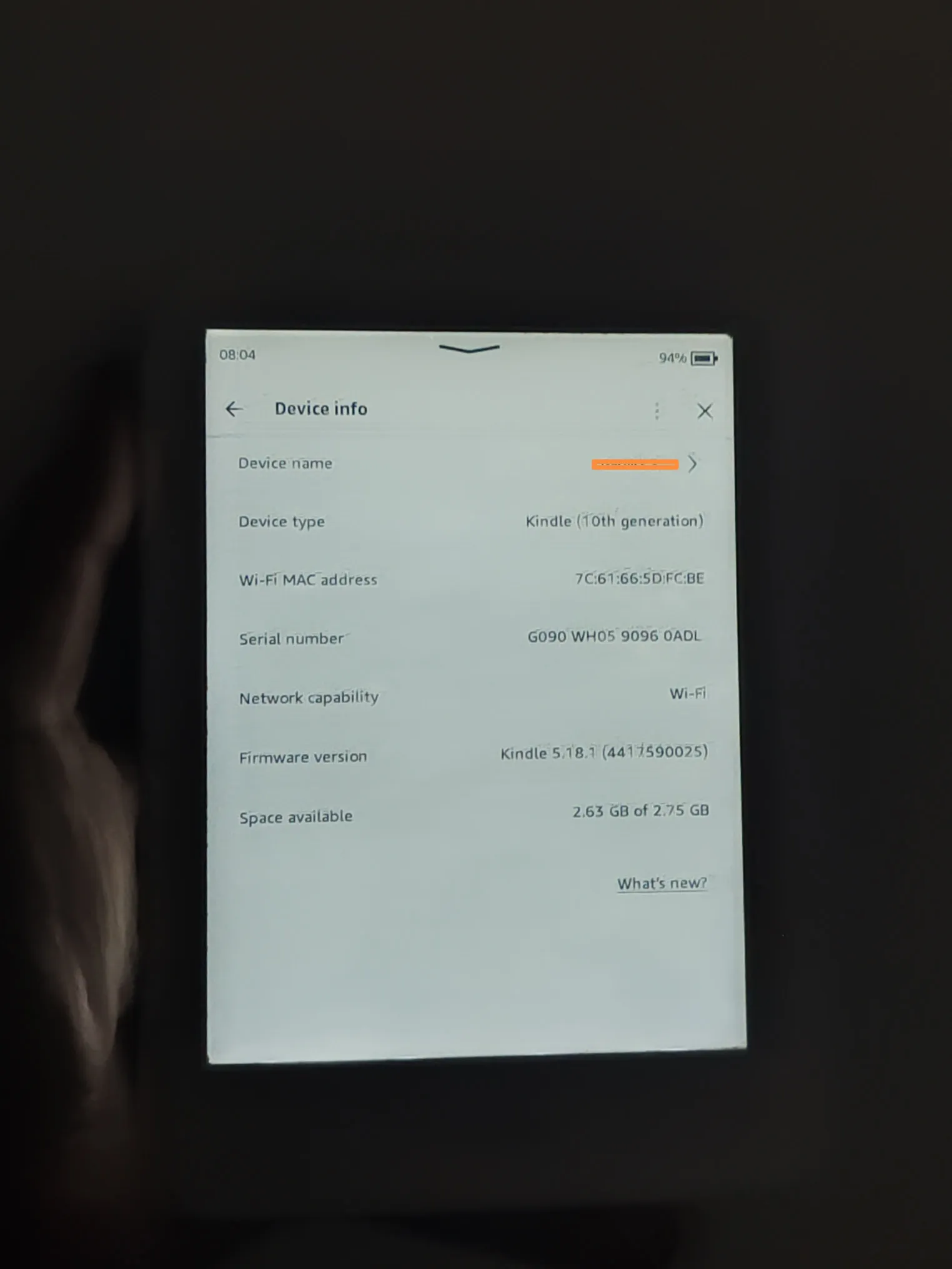 Buy used Kindle 10th Gen - Good Condition - E-reader - White - 4GB Storage - Built-in Light online on Resellpur