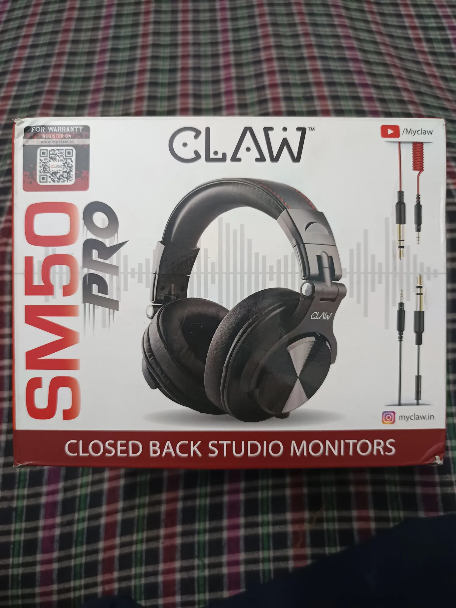 Claw SM50 Pro Openbox Wired Headset Black
