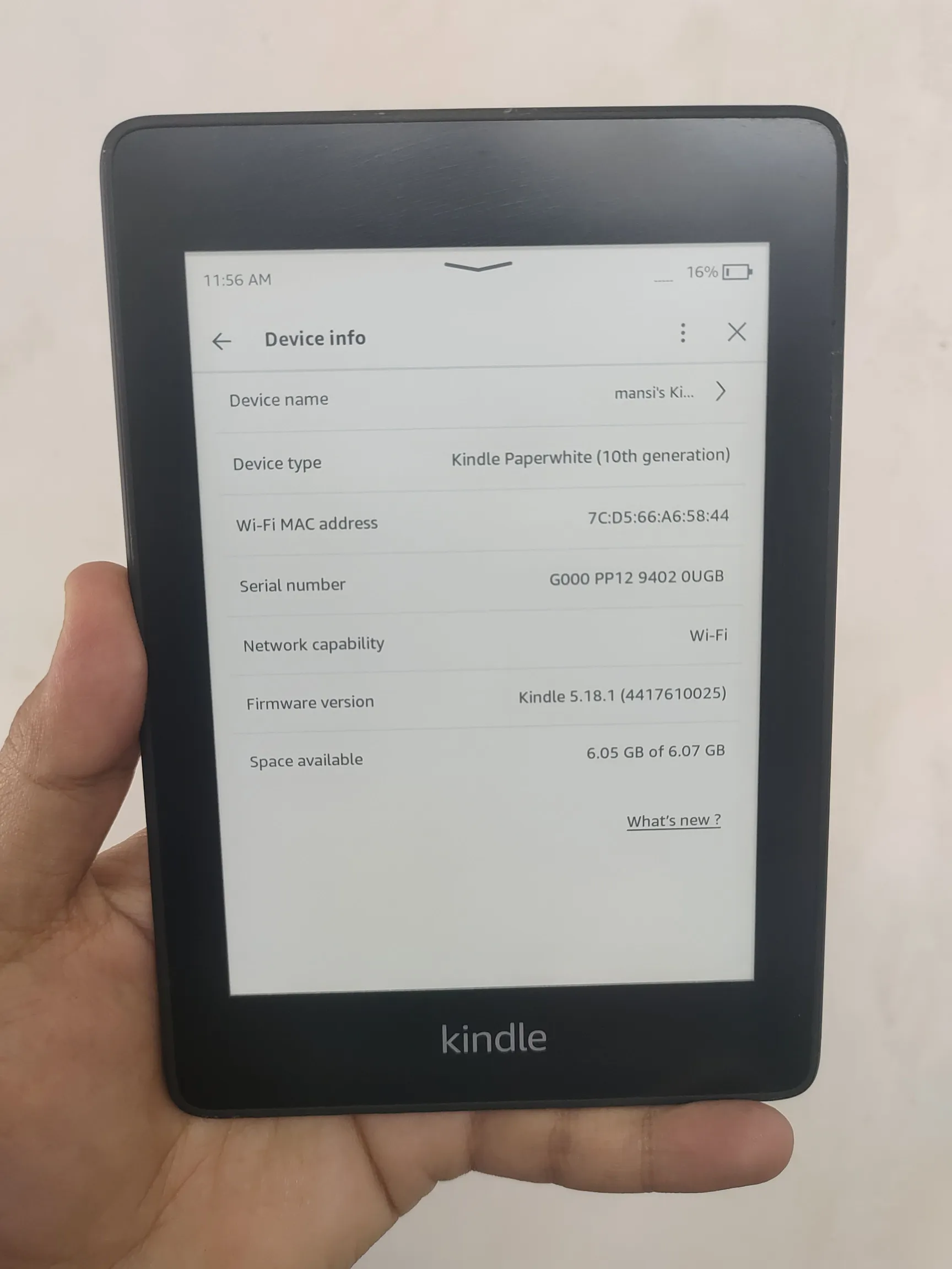 Buy used Kindle Paperwhite 10th Gen Very Good Condition Black online on Resellpur