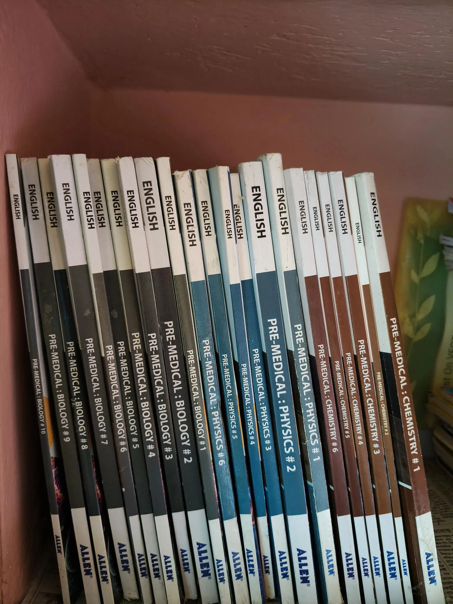 Allen NEET Pre-medical Module Full Set 2025 Edition - Chemistry Physics Biology