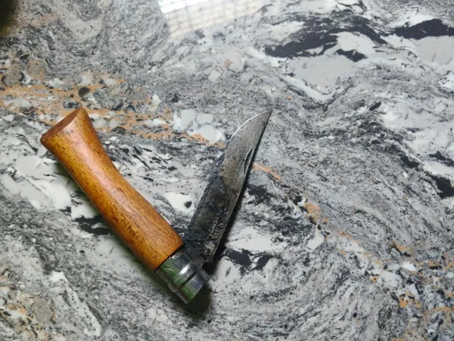 Buy used Opinel Carbon Steel Folding Knife No. 07 Vintage French Made online on Resellpur