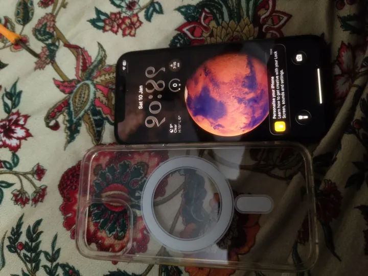 Buy used Apple Iphone 12 Pro 128GB Black - Refurbished With Magsafe Cover online on Resellpur