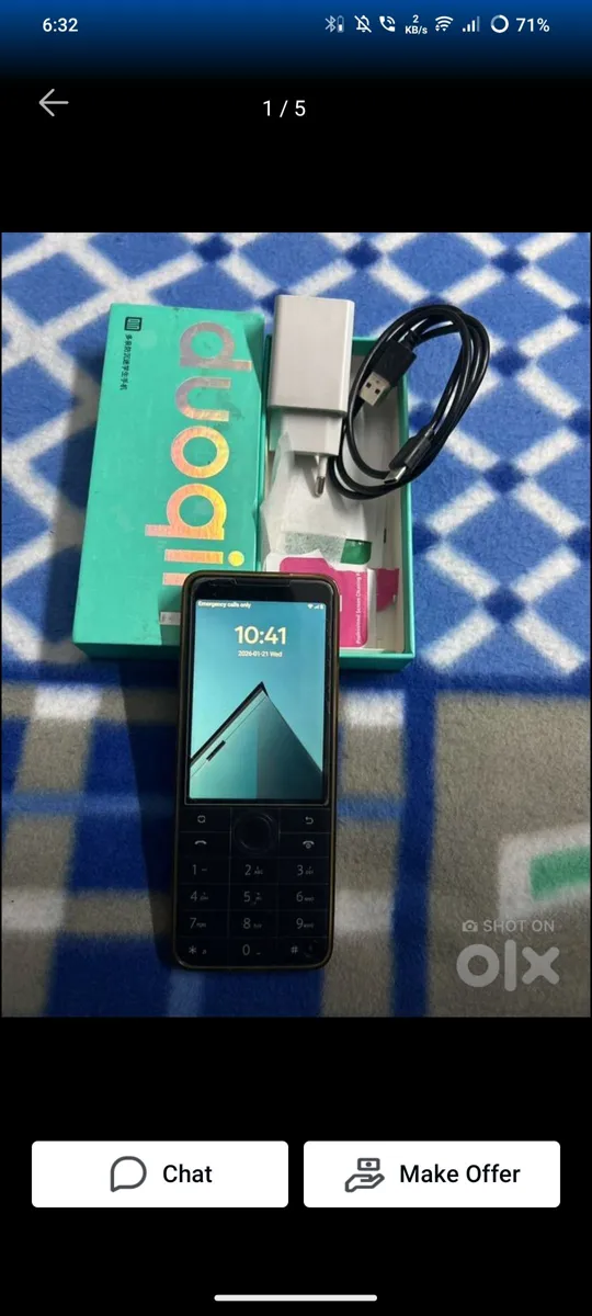 Buy used Xiaomi QIN F22 PRO Good Condition Mobile Phone Black 3.54-inch Touchscreen online on Resellpur