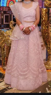Buy used Light Weight Lehenga Pink S Under 1 Kg online on Resellpur