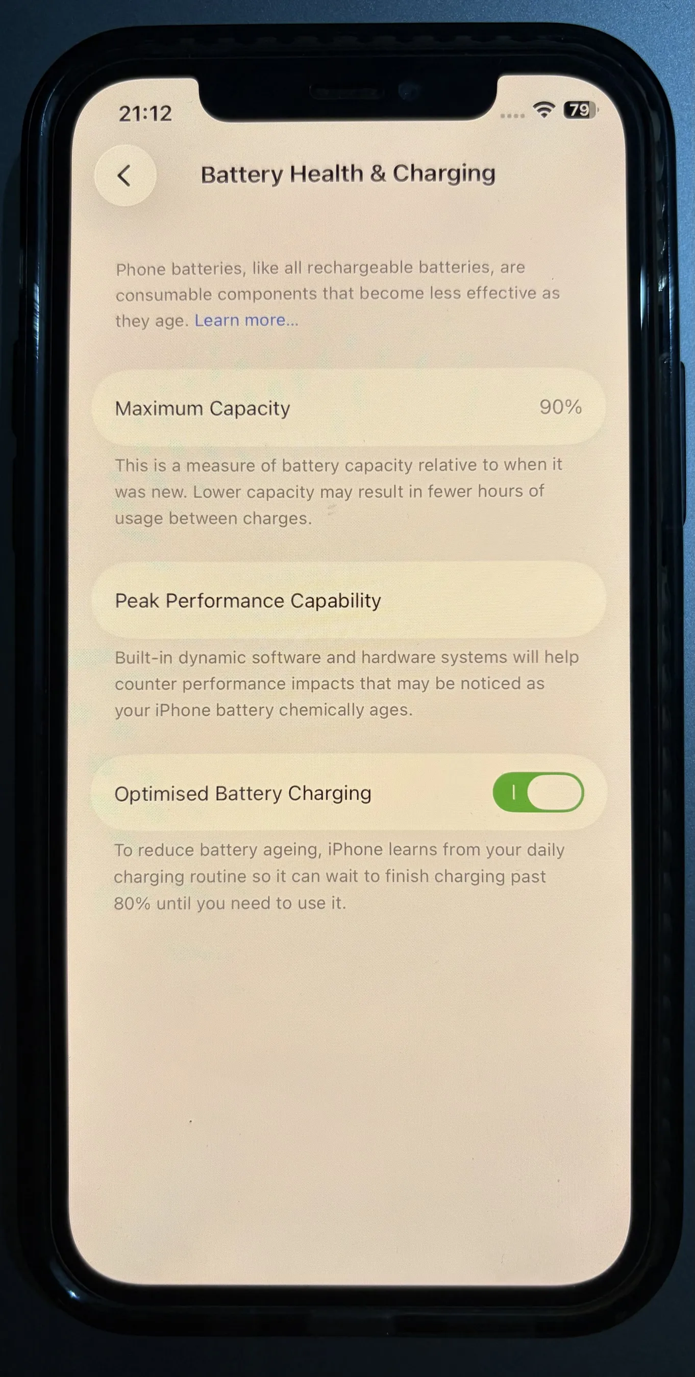 Buy used Apple Iphone 12 128GB Red - Good Condition, Original Parts, Includes Magsafe Case online on Resellpur