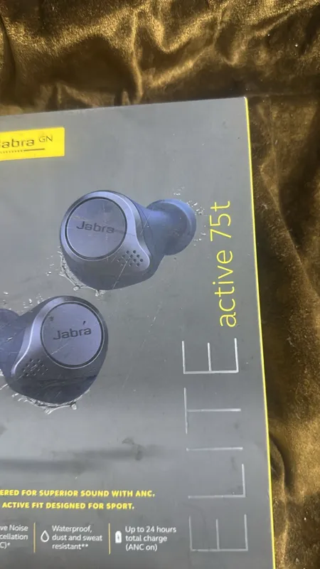 Buy used Jabra Elite Active 75t - Used - Unisex - Wireless Earbuds - Titanium Black online on Resellpur