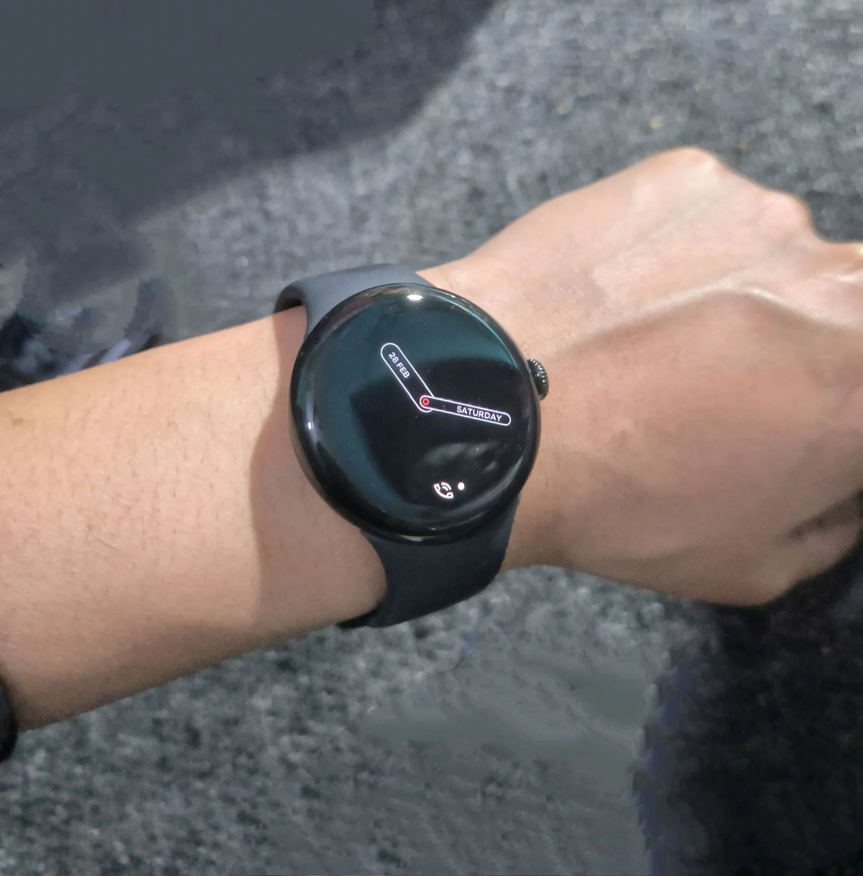 Google Pixel Watch 2 | Original | Unisex | Smartwatch | Obsidian Black | 41 Mm | Fitbit Heart Rate Tracking