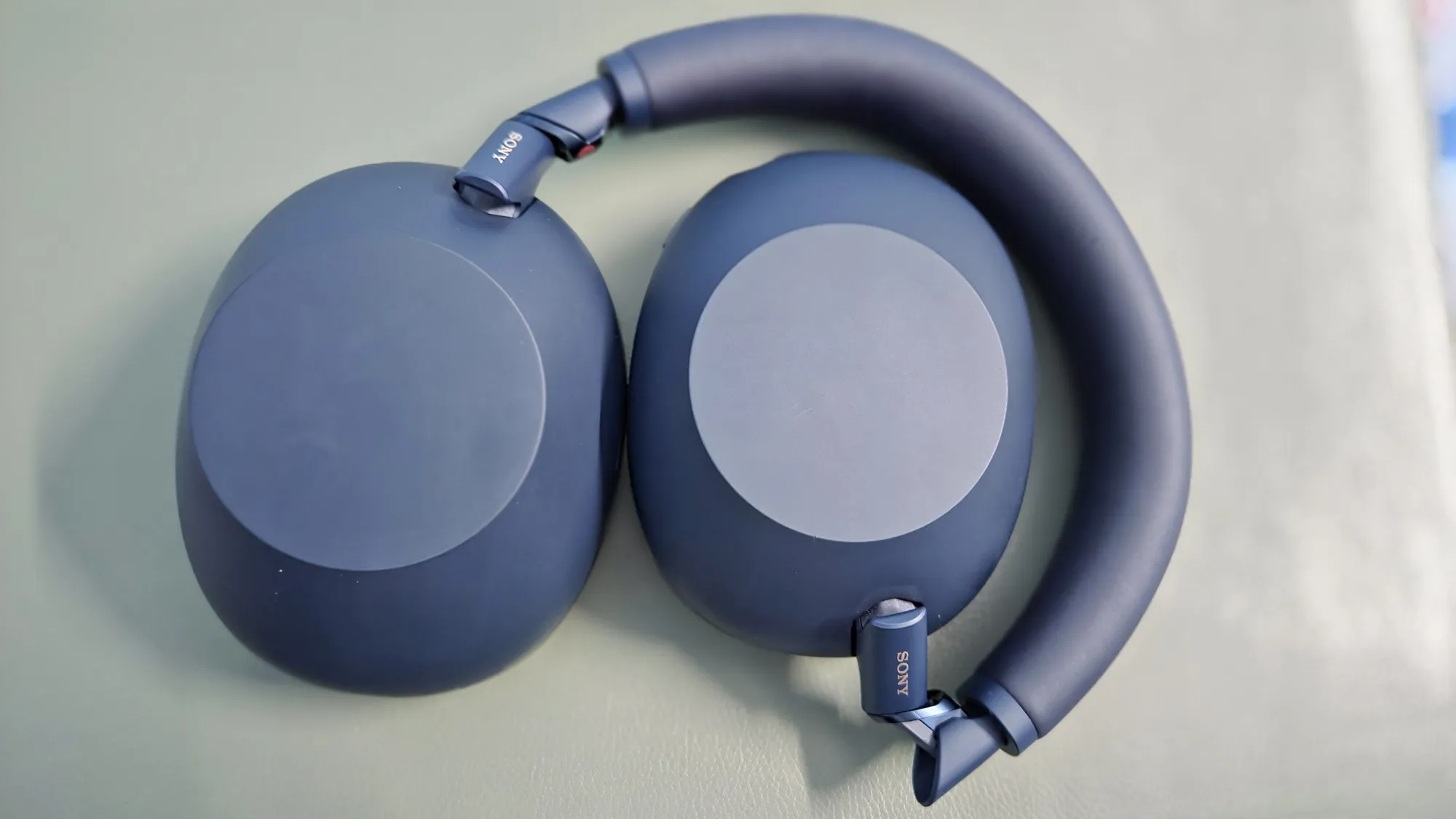 Buy used Sony WH-1000XM6 Active Noise Cancellation Headphones Navy Blue online on Resellpur