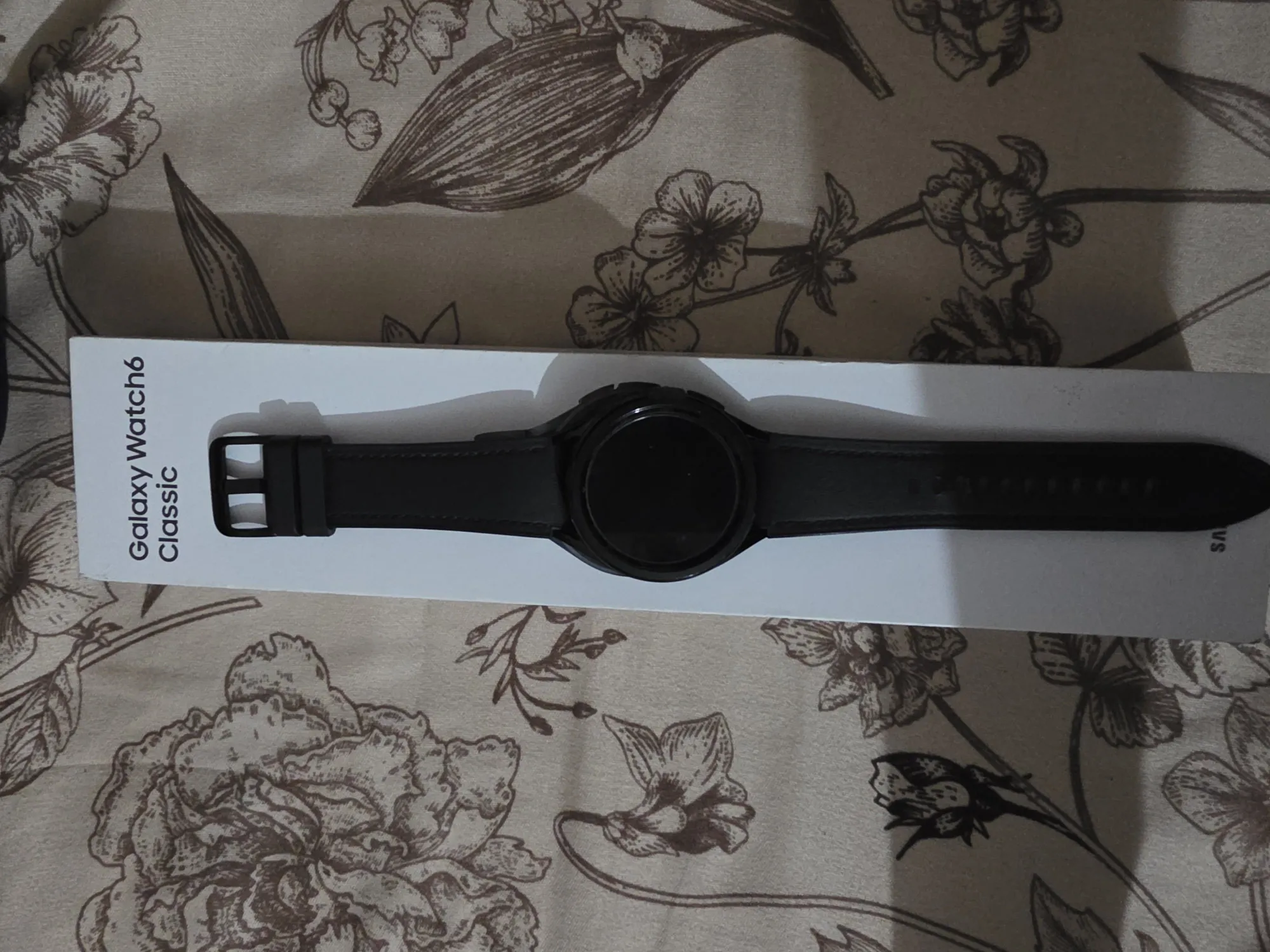 Buy used Samsung Galaxy Watch 6 Classic LTE 43mm Black With Warranty online on Resellpur