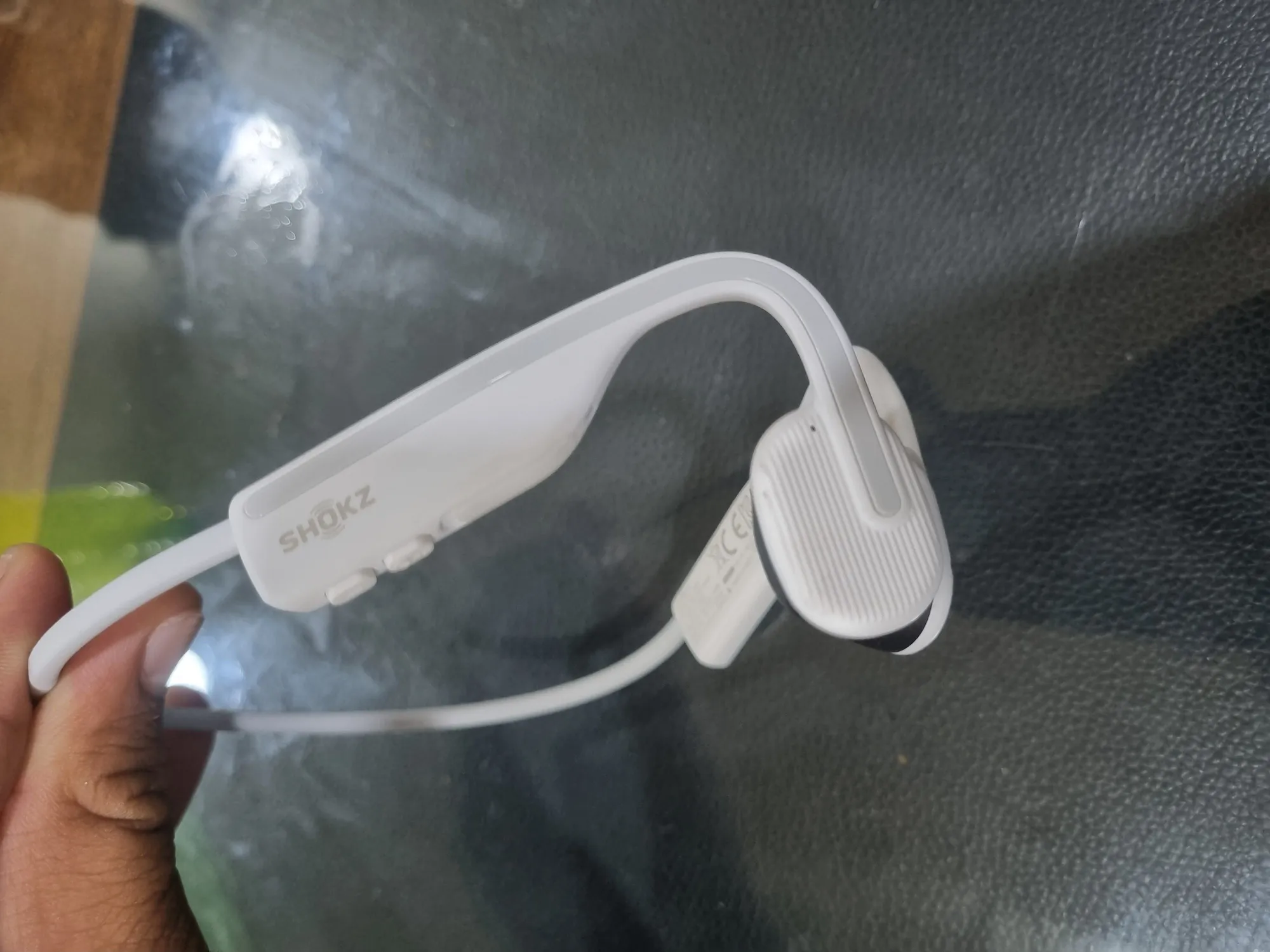 Buy used Shokz Openmove Wireless Bone Conduction Headphones White online on Resellpur