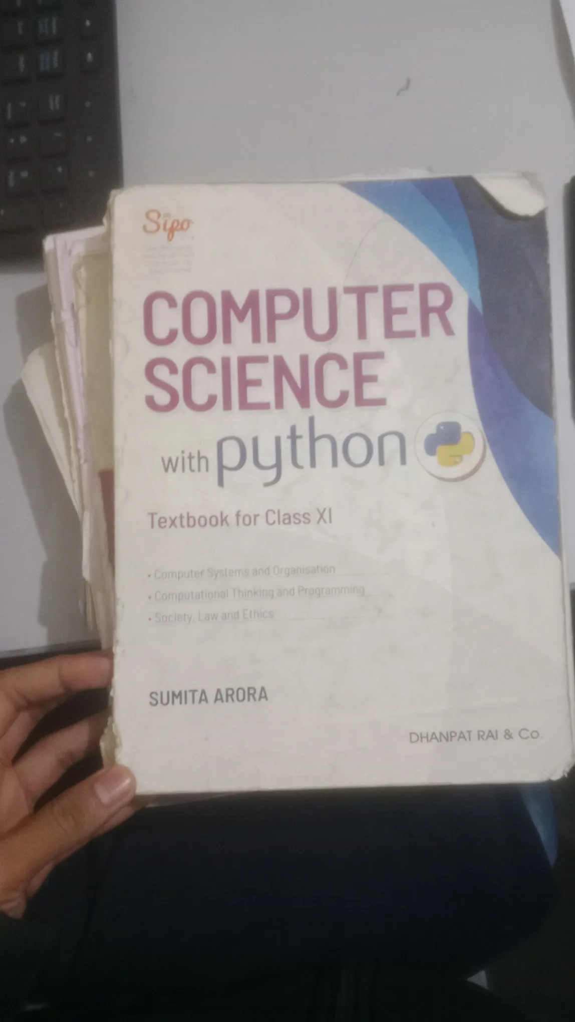 Sumita Arora Class 11 Computer Science Textbook, Hardcover, English Edition