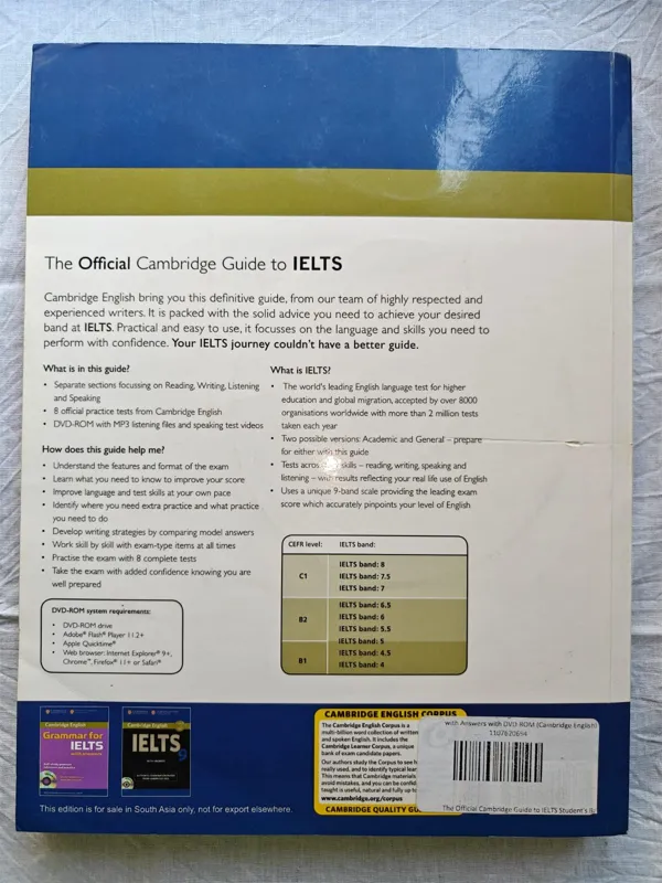 Cambridge University Press Used Student's Book IELTS Paperback 2020 Edition Blue