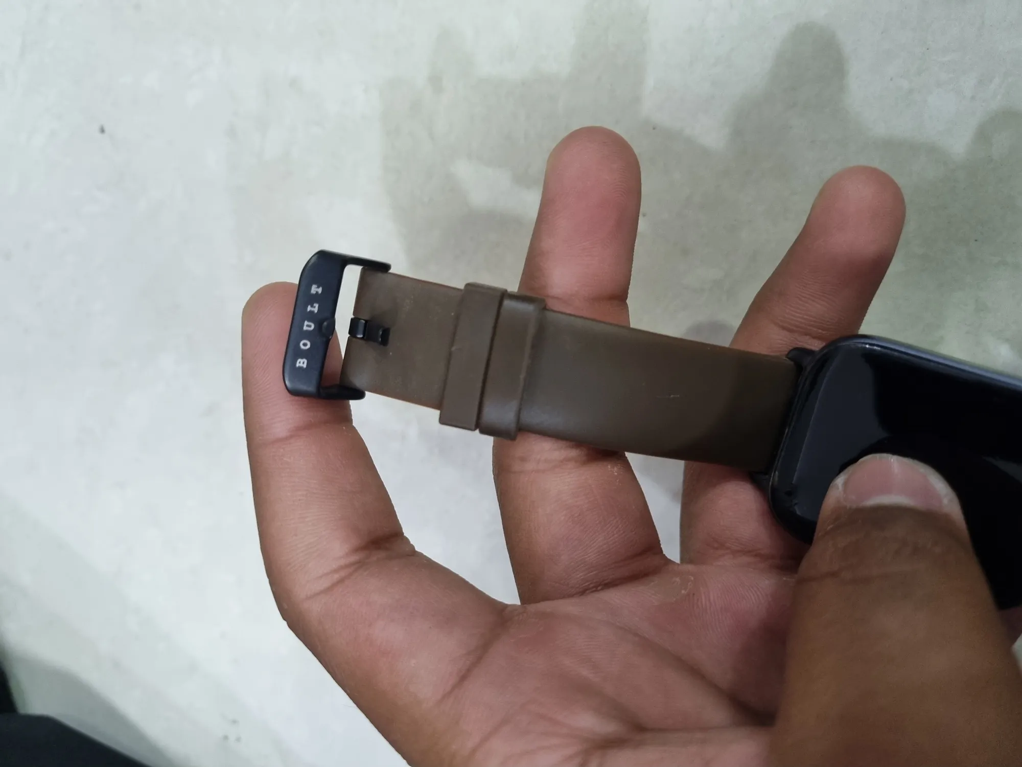 Buy used Amazfit GTS 3 Smartwatch, Good Condition, Black & Brown online on Resellpur