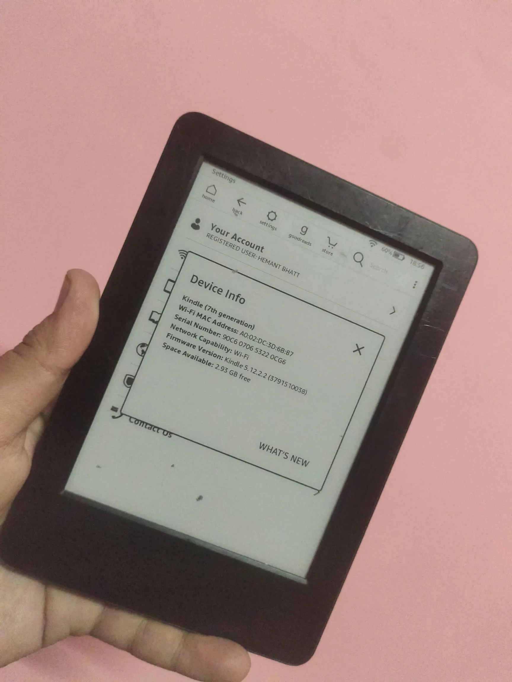 Buy used Kindle 8th Gen Working Condition Black online on Resellpur