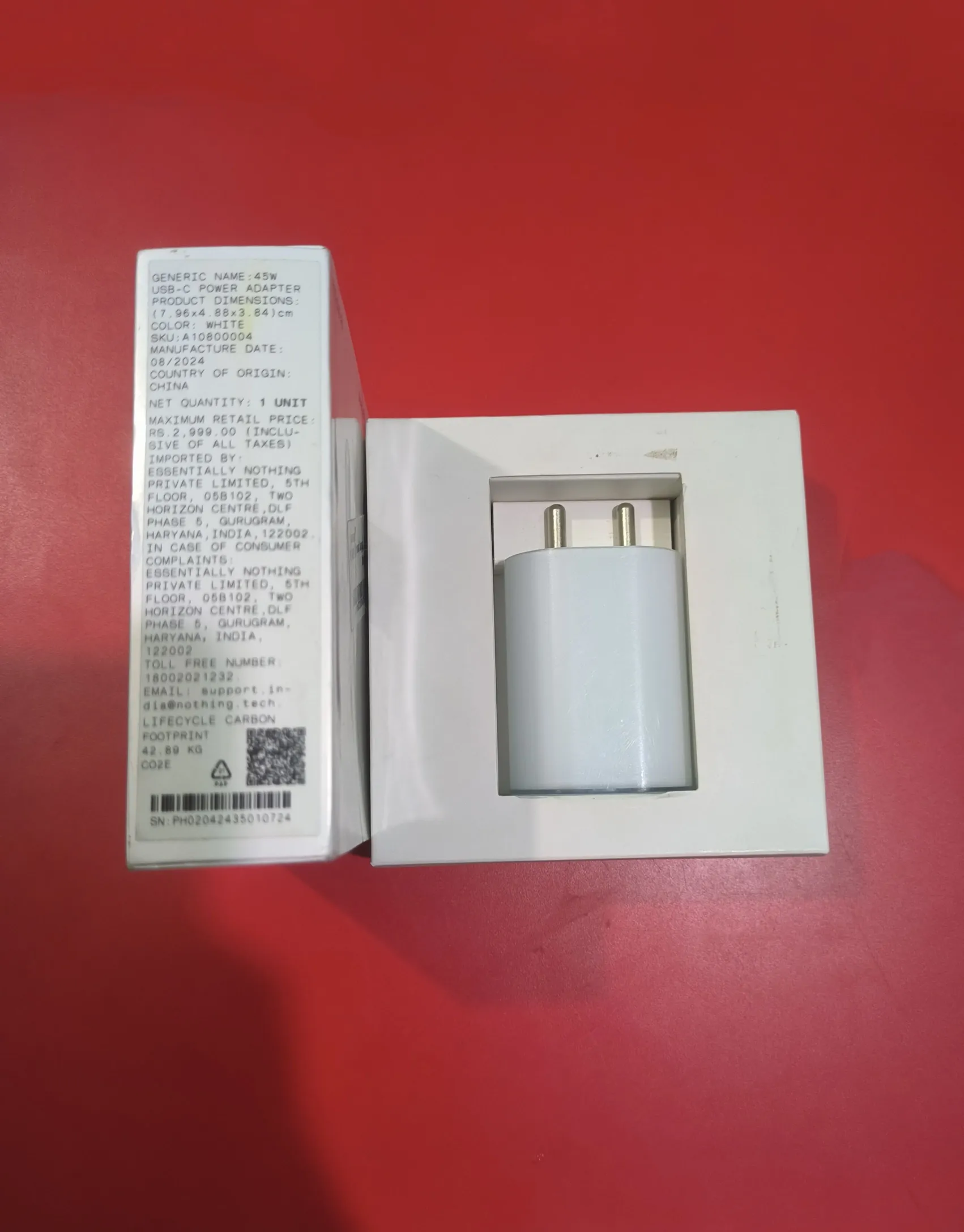 Buy used CMF by Nothing 65 W GaN 3A, 3Port Mobile Charger, Perfectly Working, in almost new type condition online on Resellpur