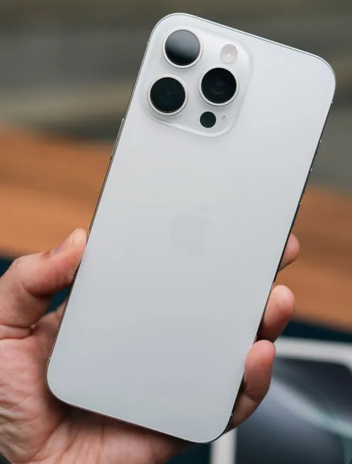 Buy used Apple Iphone 16 Pro Max 256GB White Titanium Like New With Box online on Resellpur