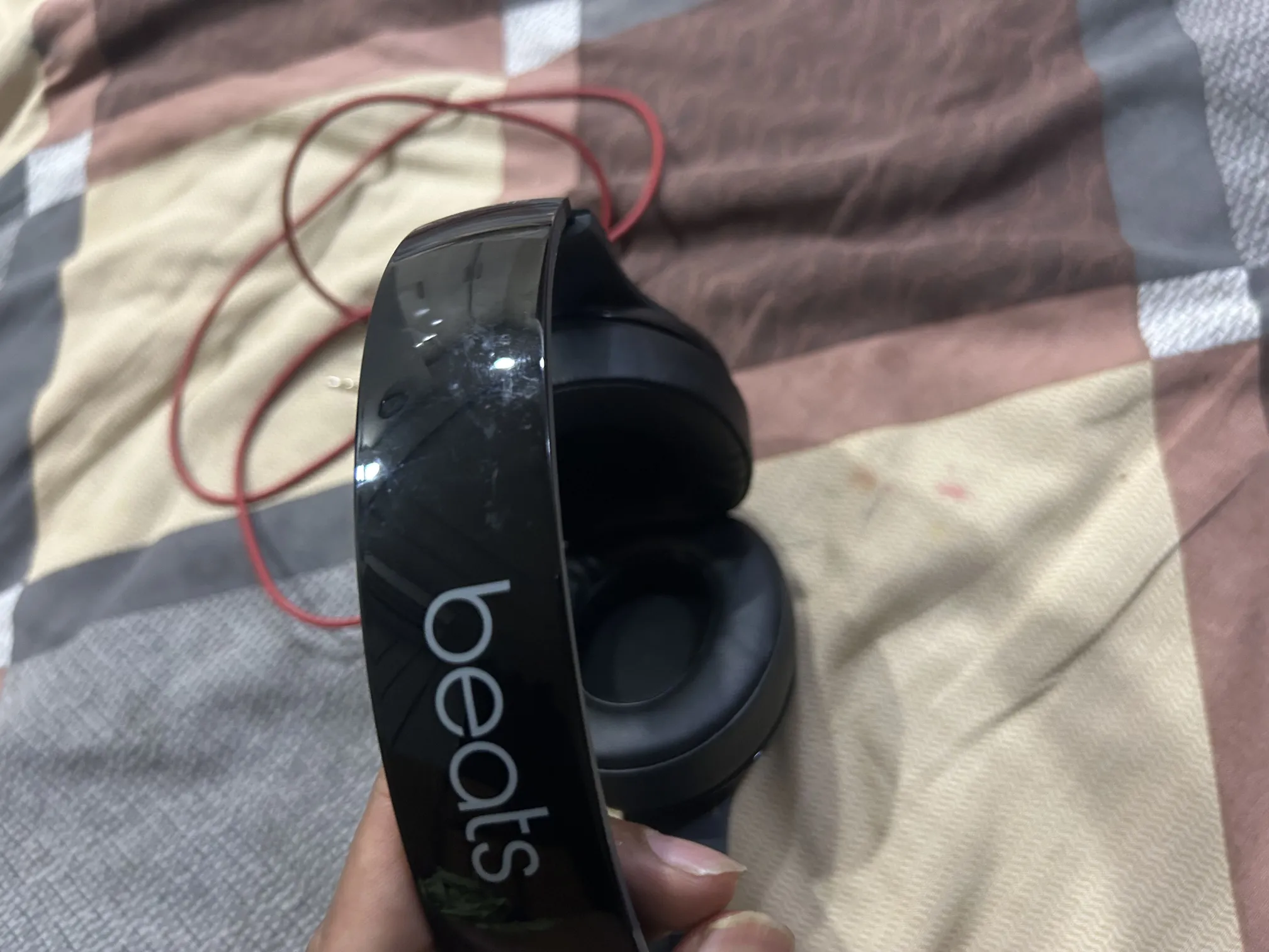 Buy used Beats Studio B0500 Wired Headphones Black Over-ear online on Resellpur
