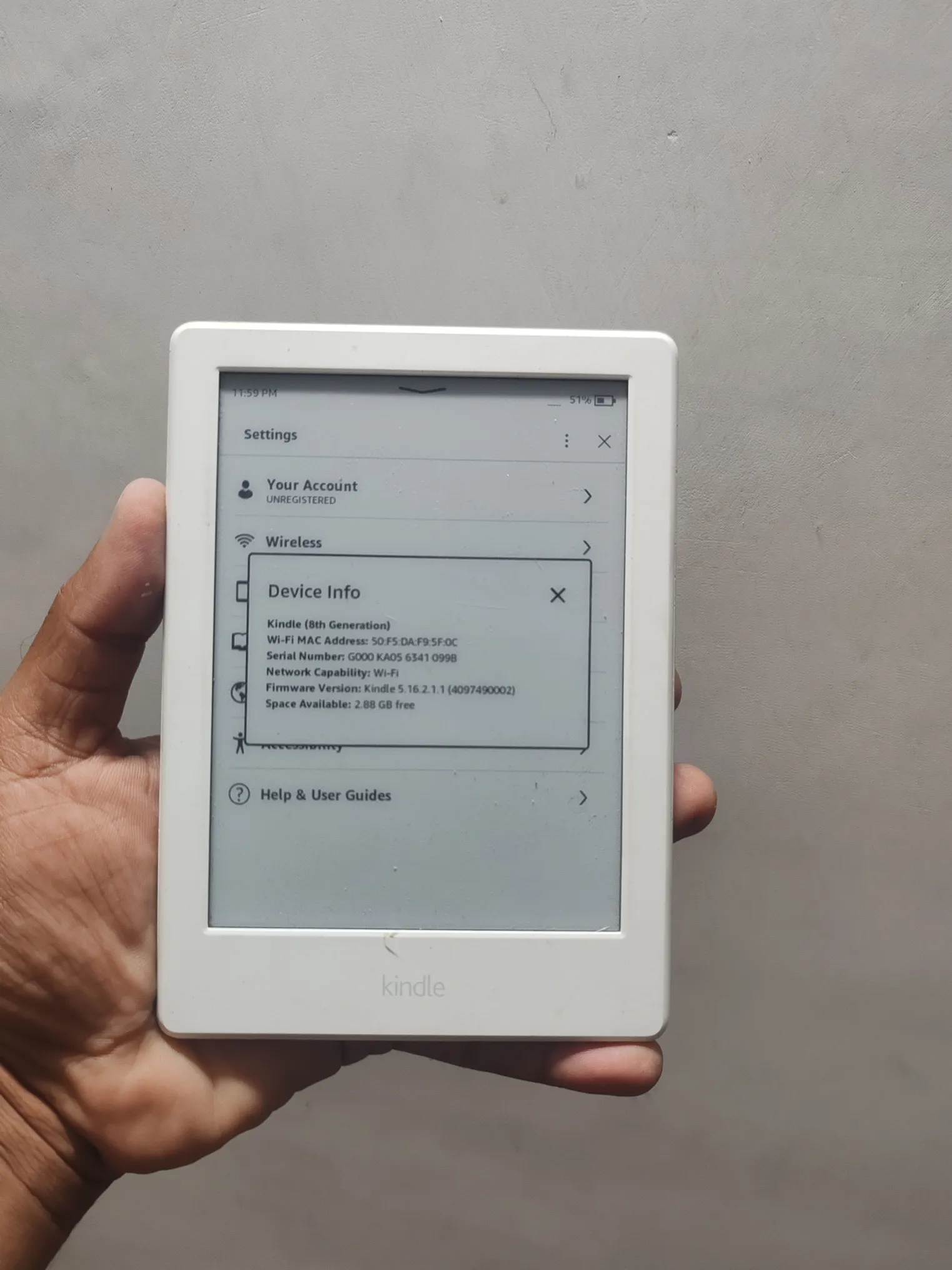 Buy used Amazon Kindle 8th Gen (basic) - Gently Used E-reader - White - 6-inch Glare-free Display online on Resellpur