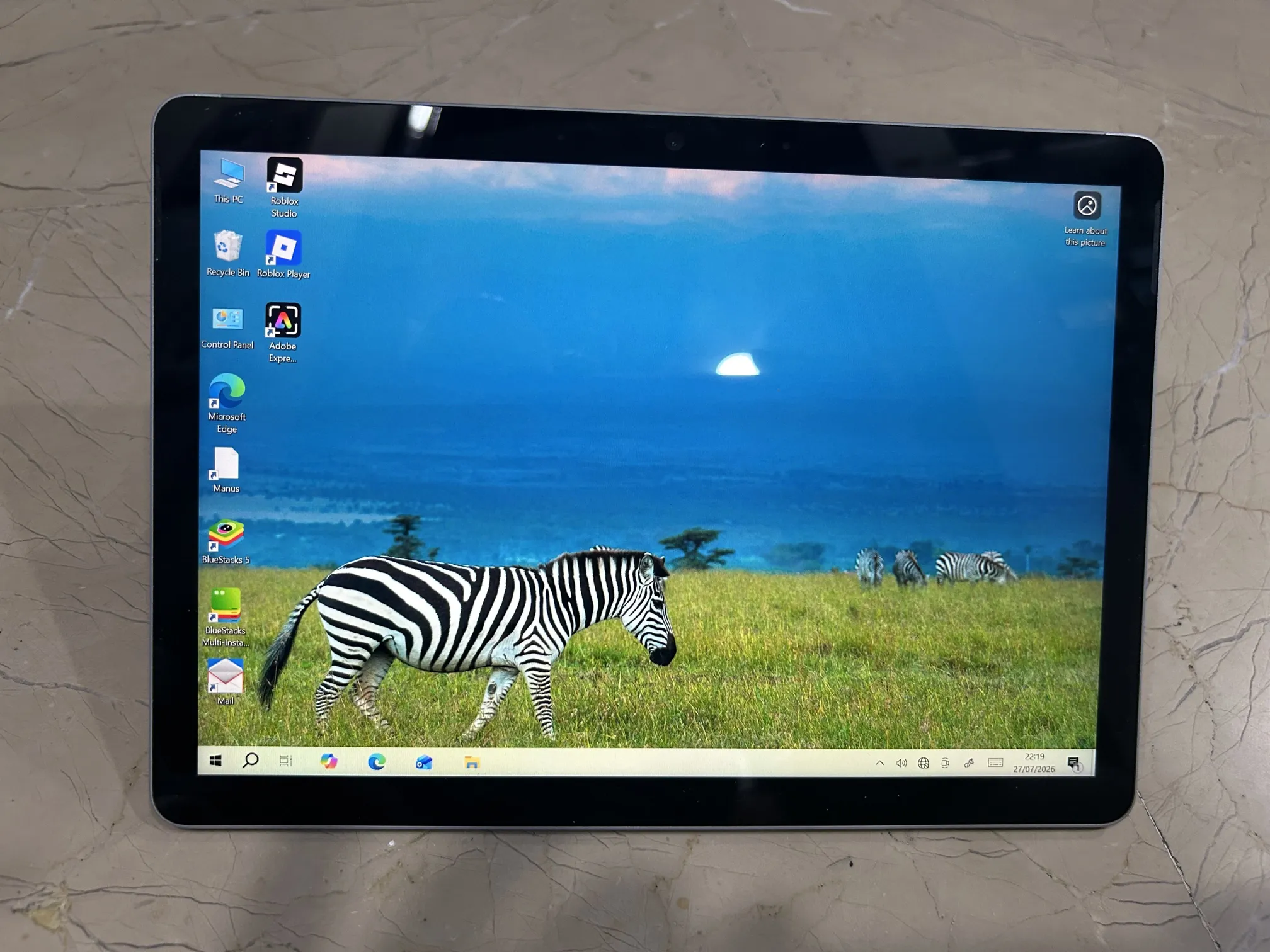 Buy used Microsoft Surface Go 3 Tablet 4GB RAM 64GB Storage Silver online on Resellpur