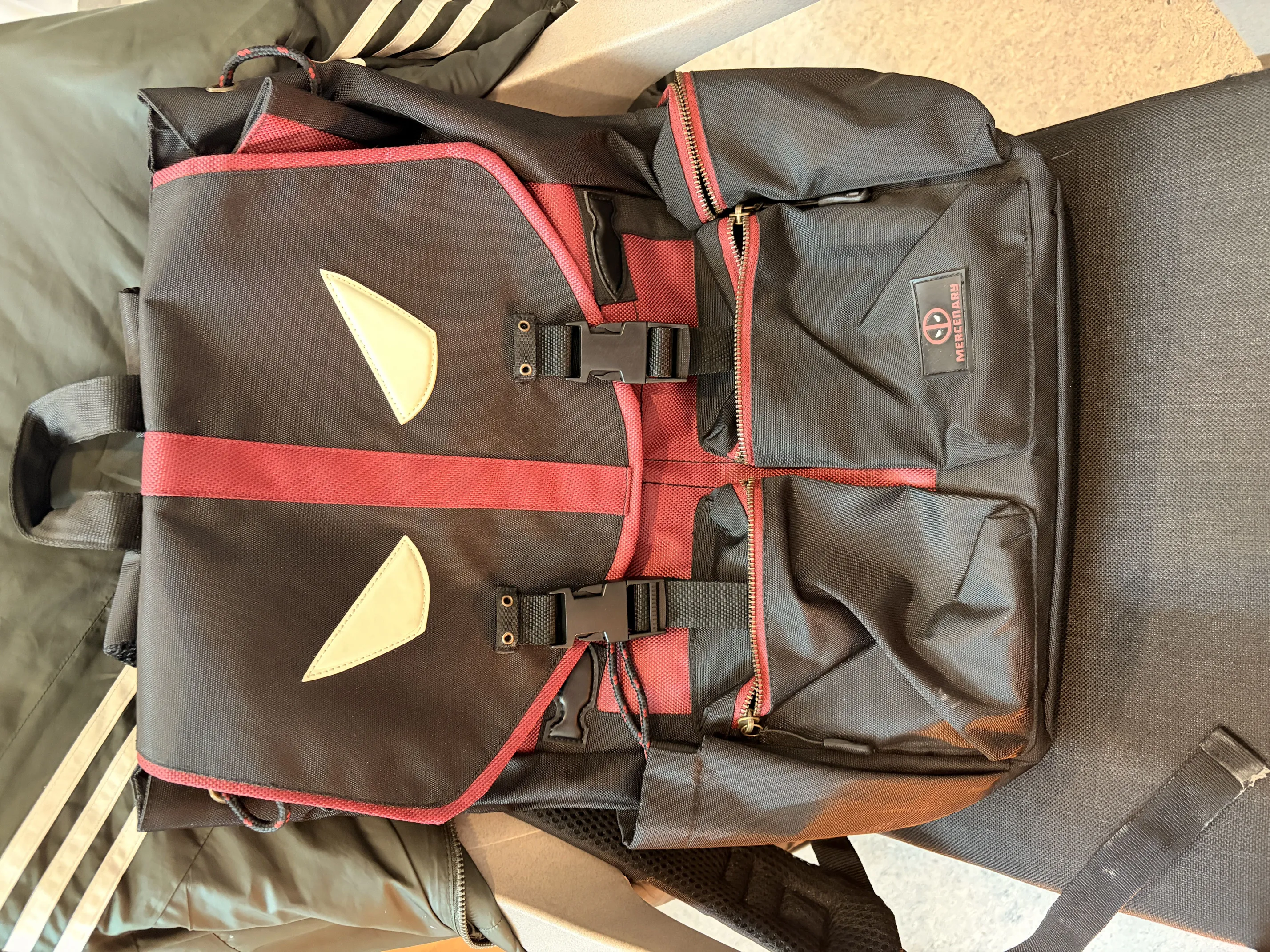 The Souled Store Men's Lightweight Deadpool Backpack