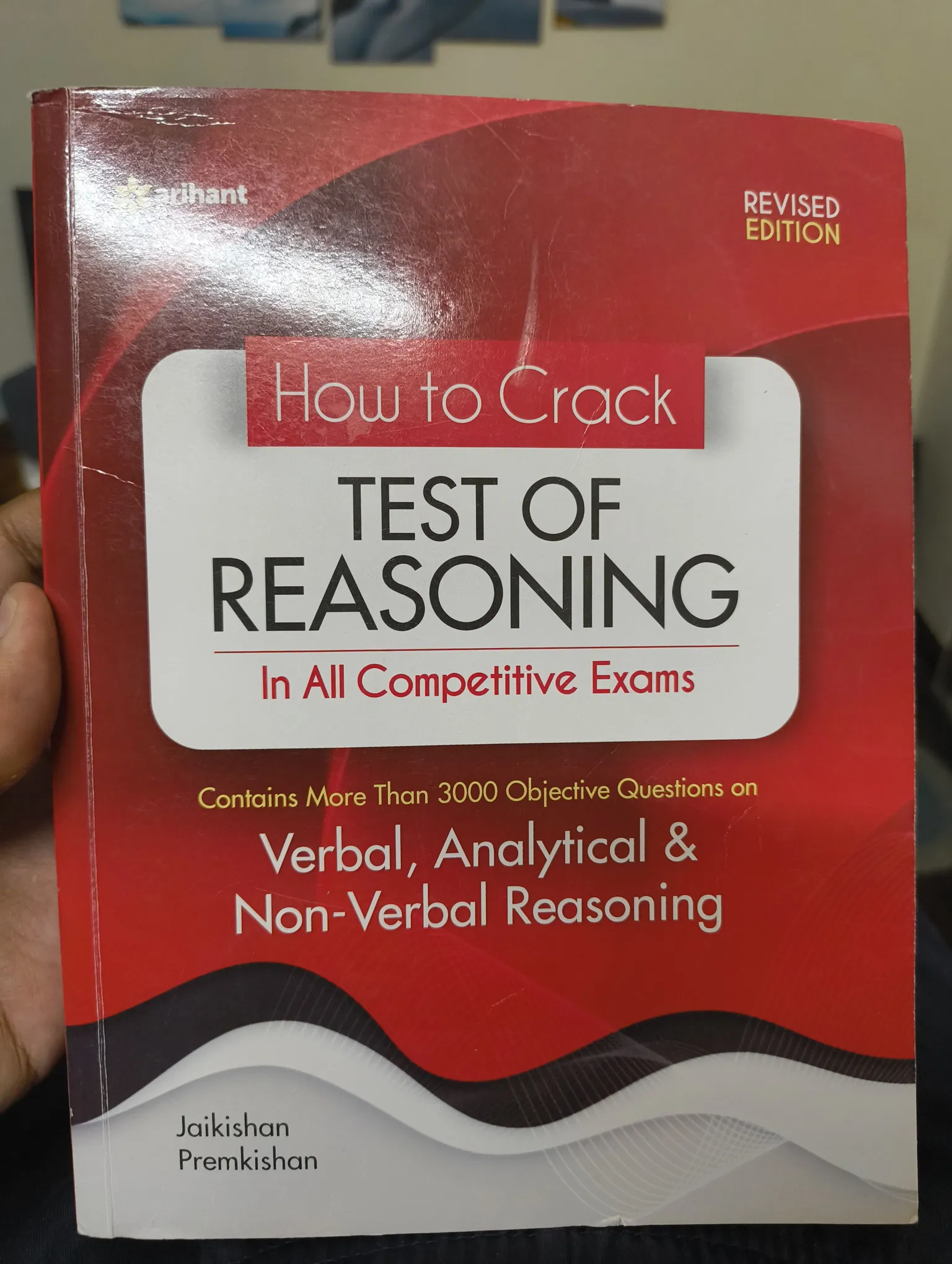 Sold second hand Arihant Test Of Reasoning Competitive Exam Guide - Paperback on Resellpur