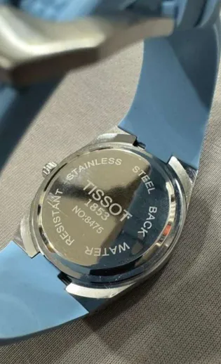 Tissot Unisex Rubber Strap Quartz Watch With Powermatic Movement