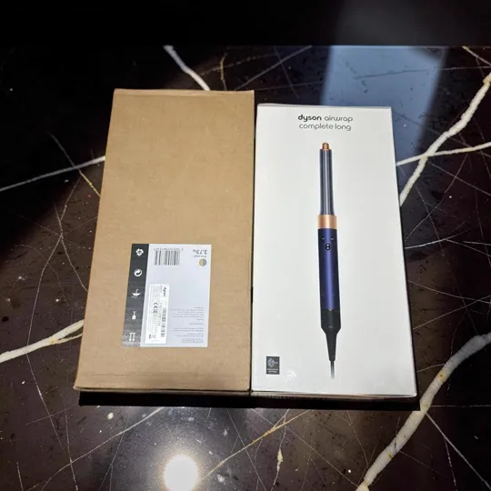 Sold second hand Dyson Airwrap Complete Long Brand New Purple 6 Attachments on Resellpur