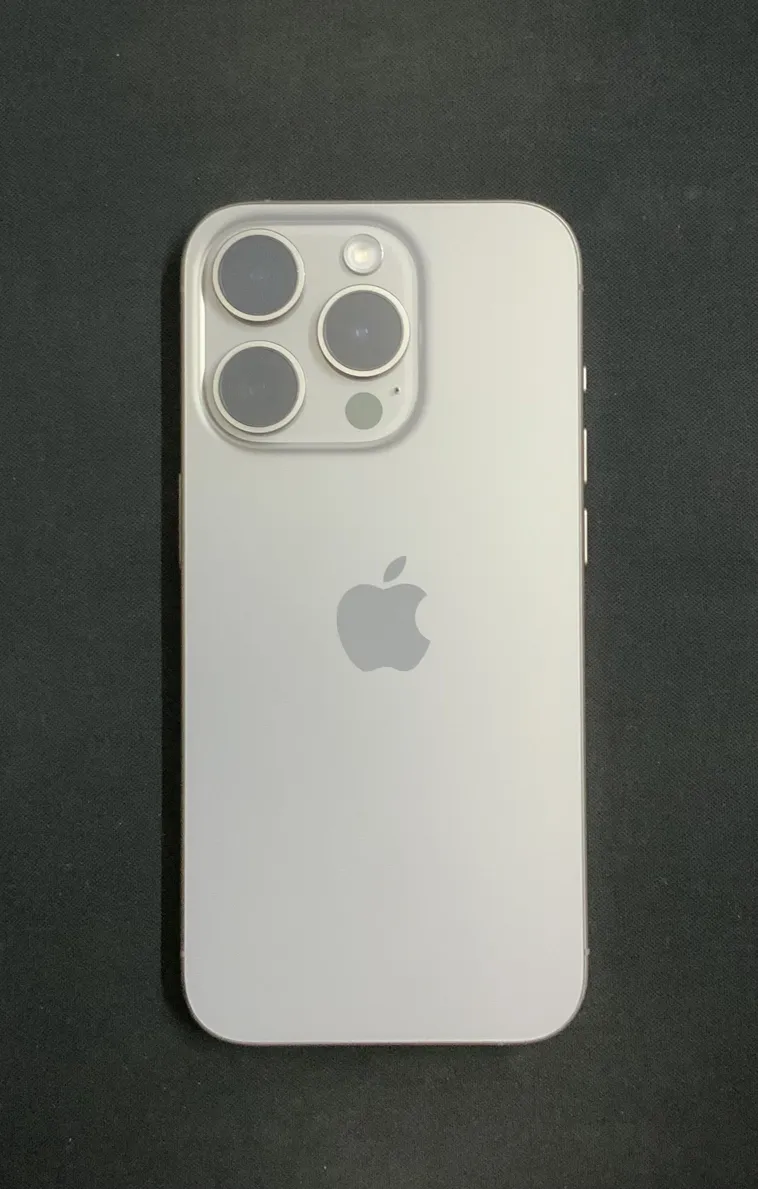 Sold second hand Apple Iphone 15 Pro Silver 128GB Like New Condition on Resellpur