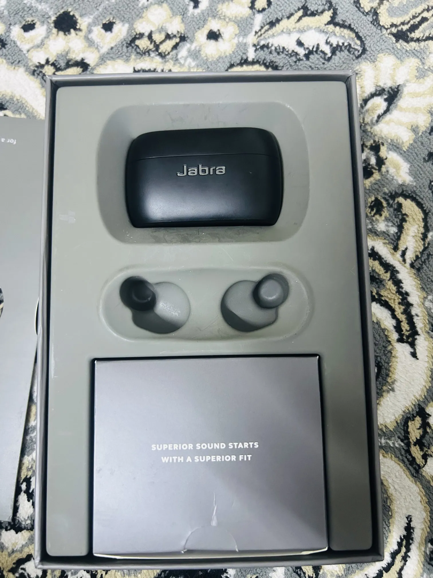 Jabra Elite 75t Refurbished Wireless Earbuds Black