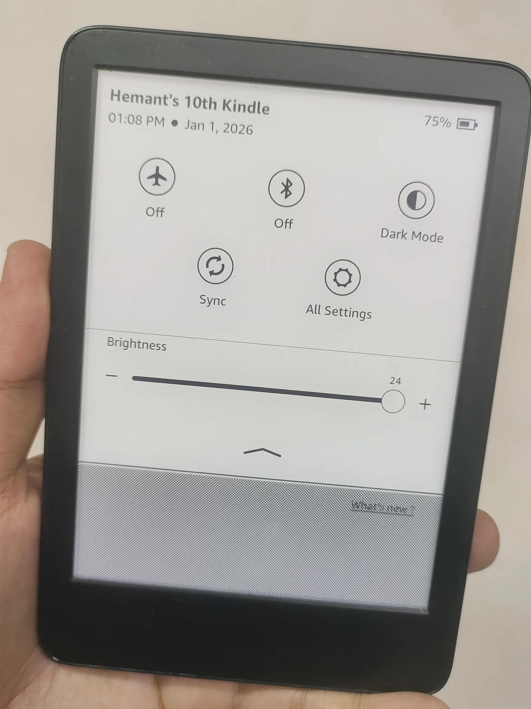 Sold second hand Kindle 11th Gen 16GB E-reader - Pristine Condition on Resellpur