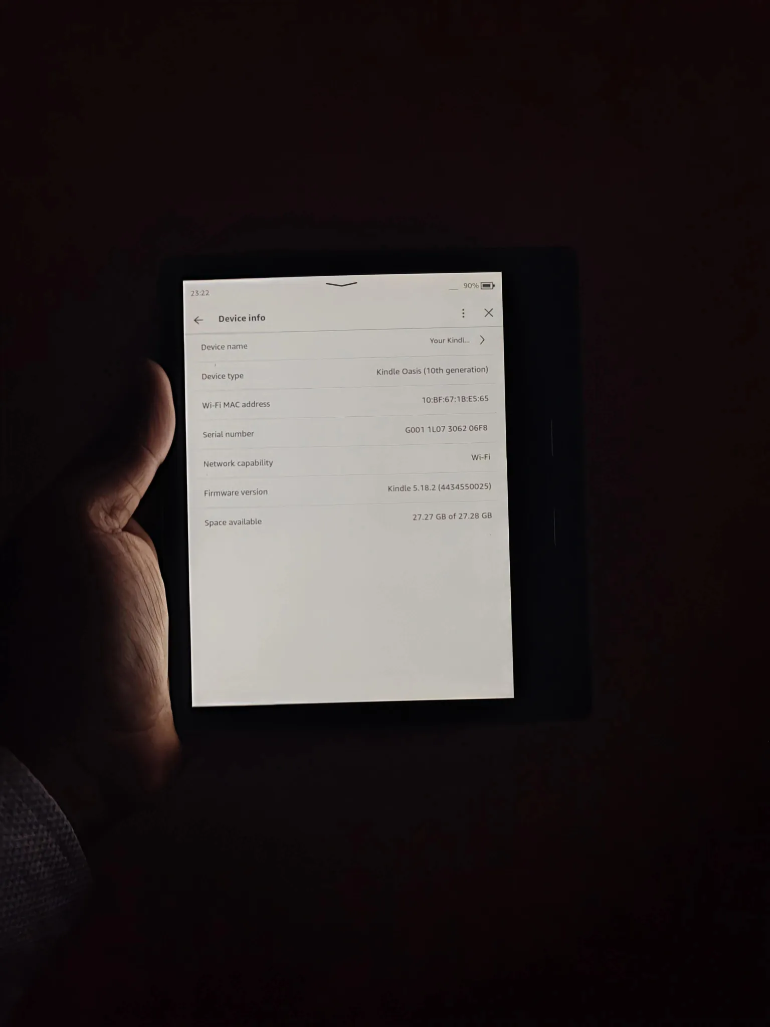 Buy used Amazon Kindle Oasis 10th Gen Used 32GB Champagne Gold E-reader online on Resellpur
