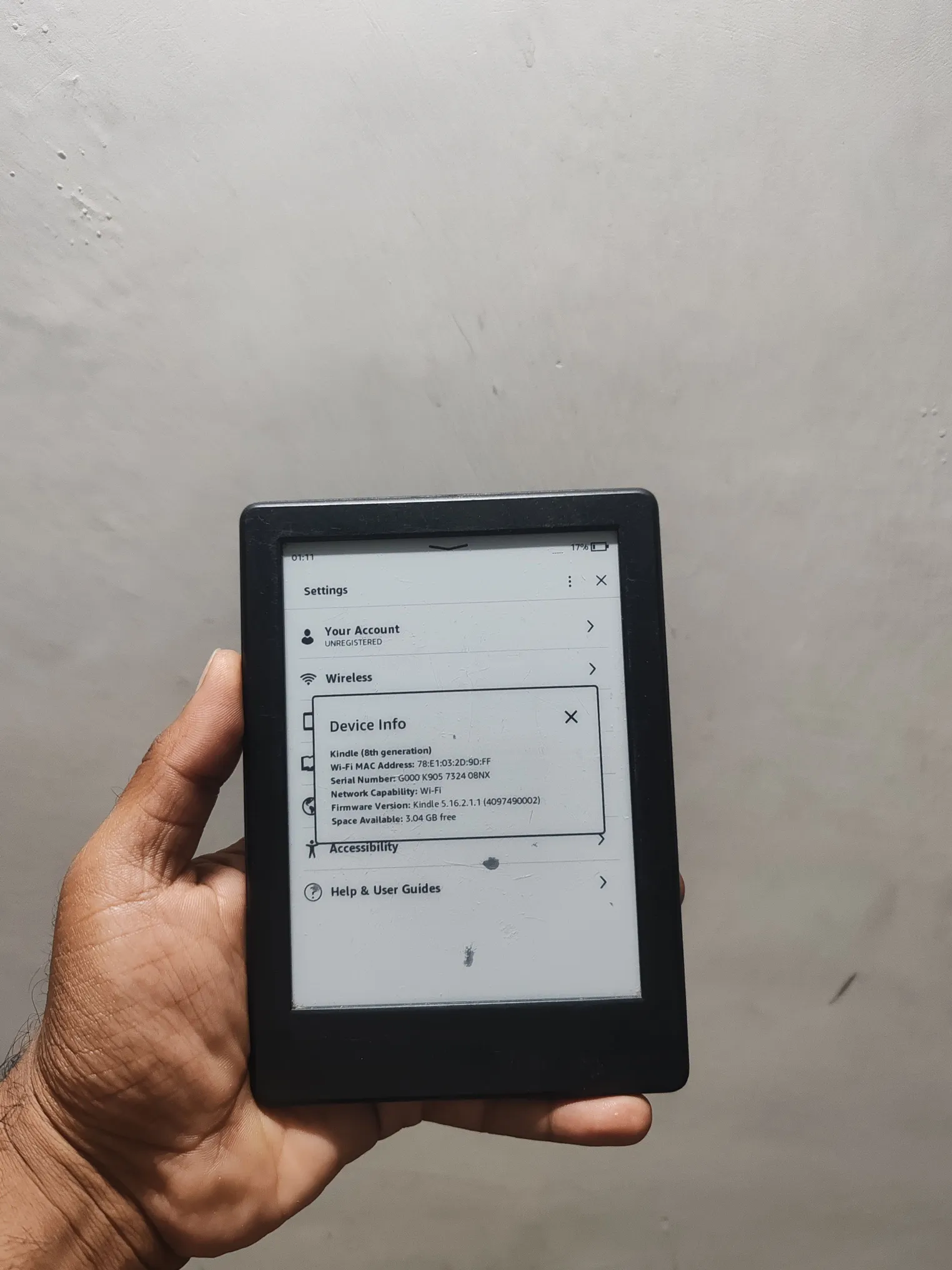Buy used Kindle 8th Gen Non-touch Black E-reader With Wi-fi Support online on Resellpur