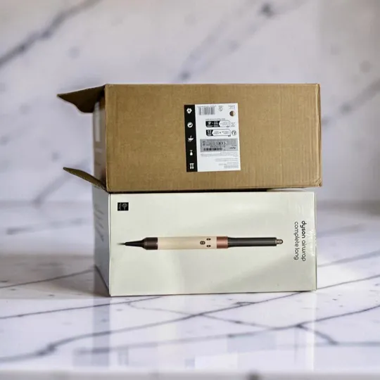 Sold second hand Dyson Airwrap Brand New Multistyler Hair Tool Ceramic Pink 6 Attachments on Resellpur