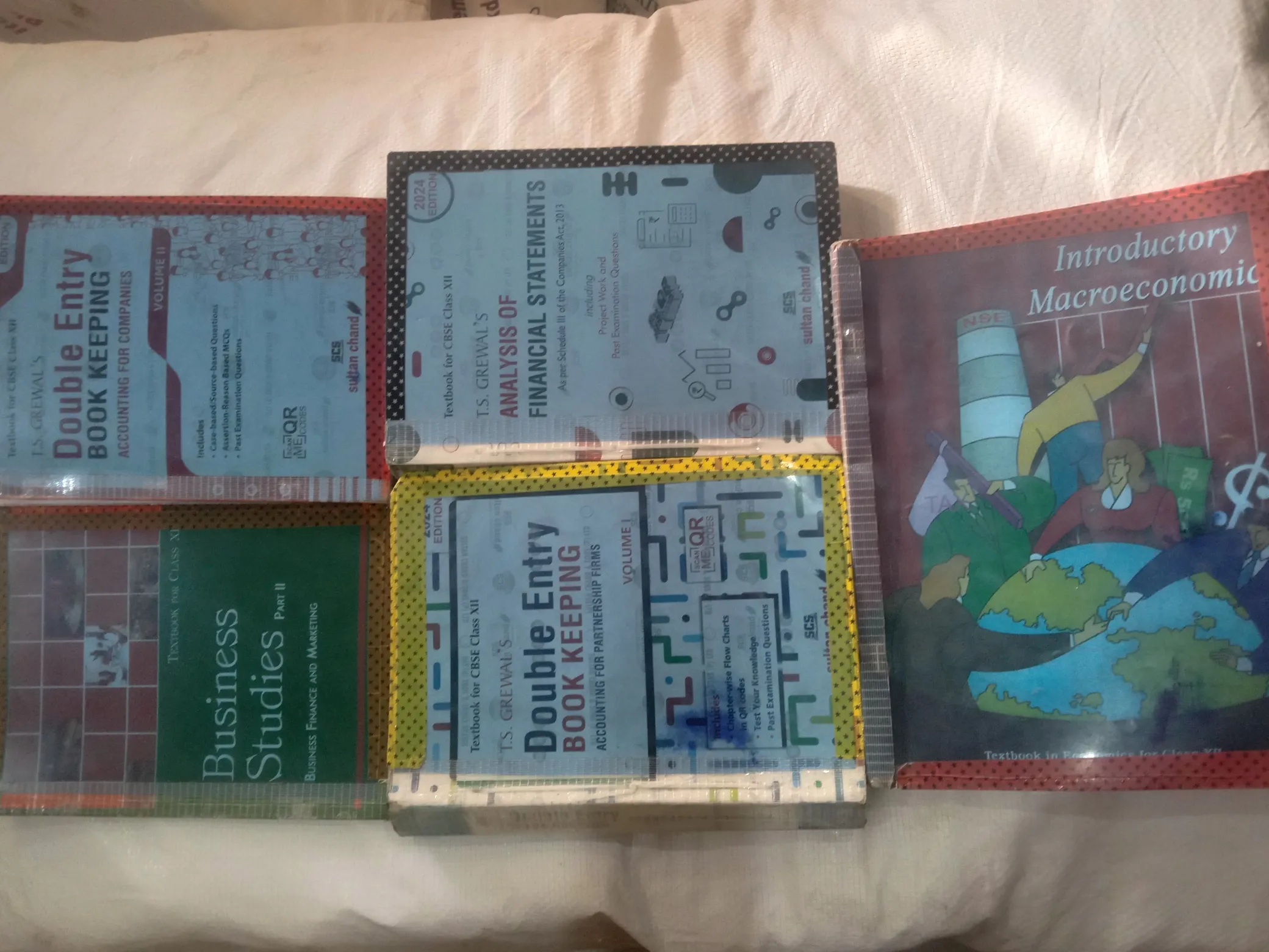 Class 12th Commerce Book Hardcover English