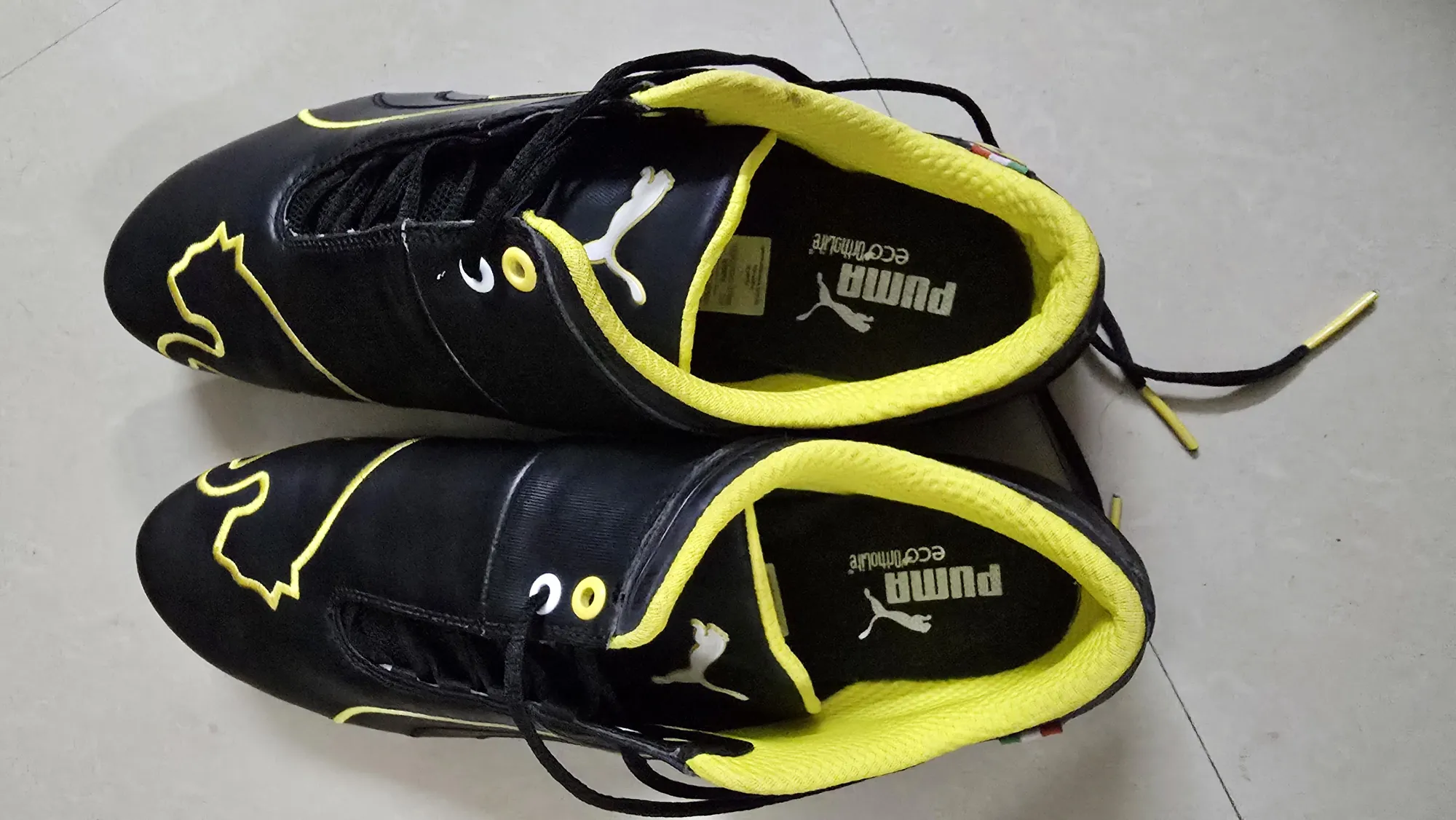 Puma Men's UK10 Future Cat M1 Scuderia Ferrari Sneakers In Black