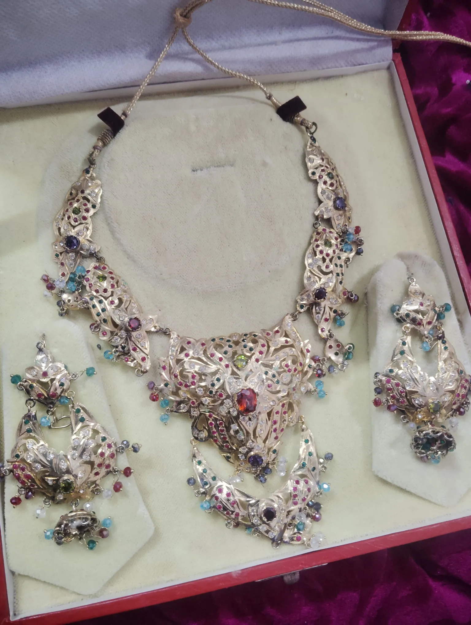 Elegant Women's Dual-use Gold Jewelry Set