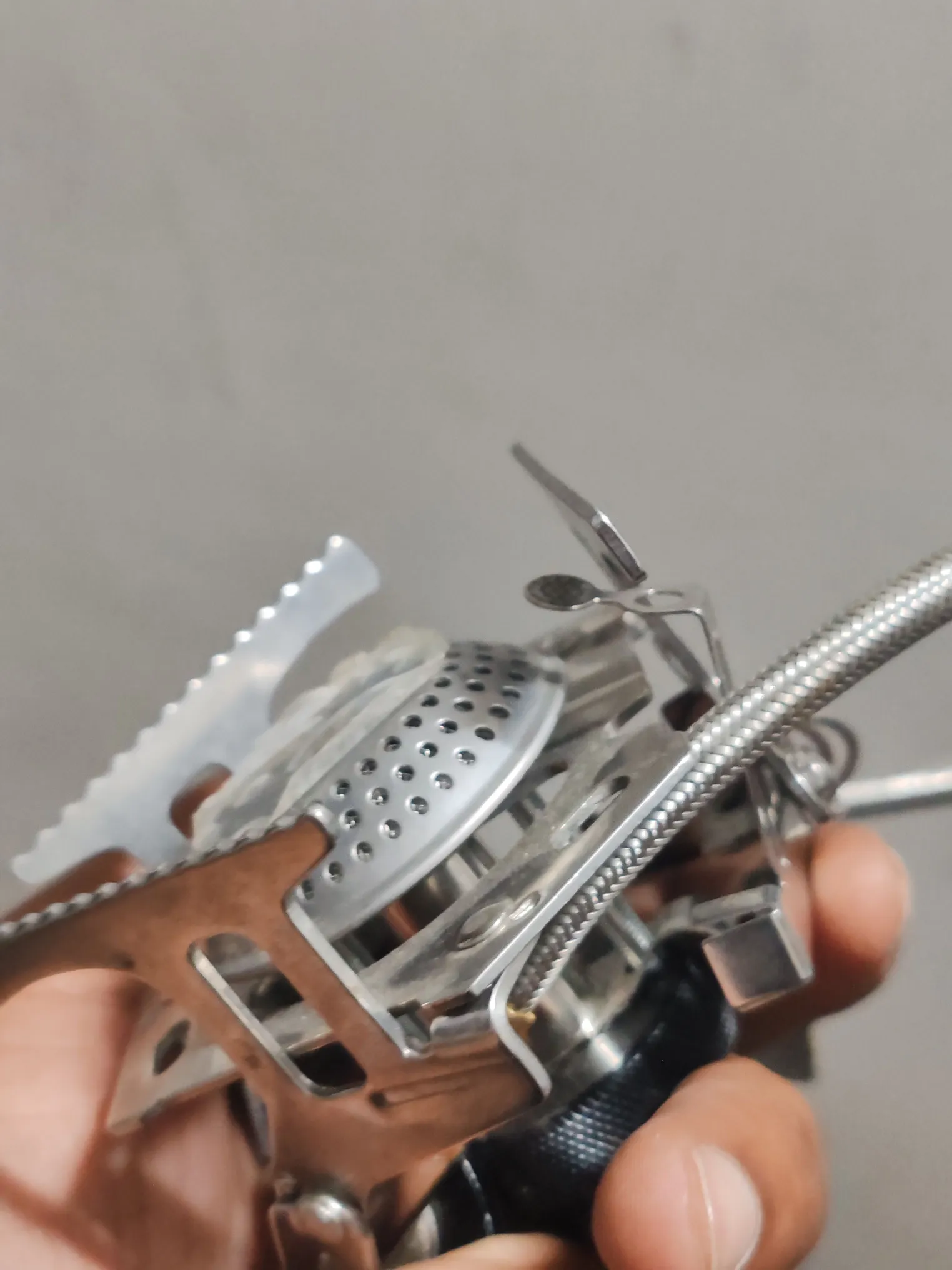 Buy used Aztec Excellent Portable Camping Stove - Silver - Compact Design With Flame Control online on Resellpur