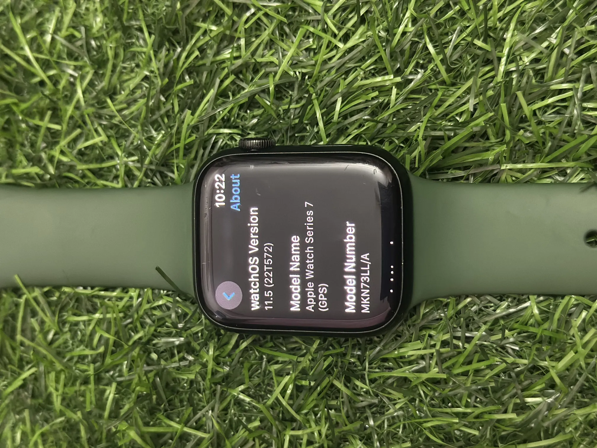 Apple Watch Series 7 GPS 45mm Green 87% Battery Health