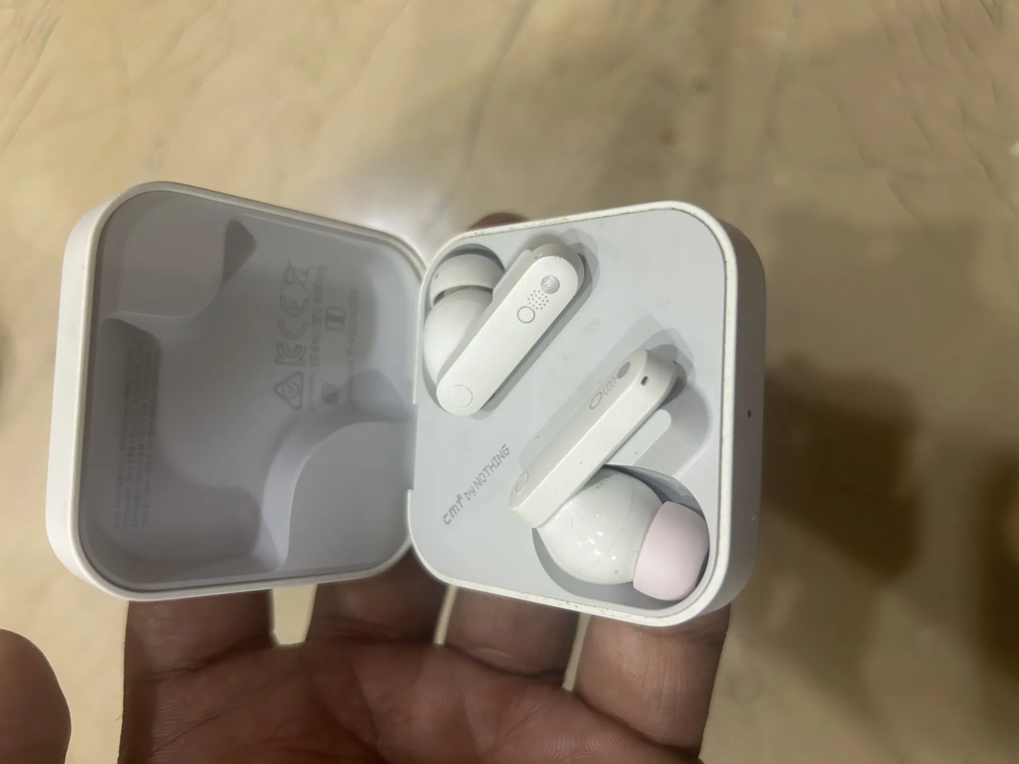 CMF By Nothing Wireless Earbuds White Like New Condition