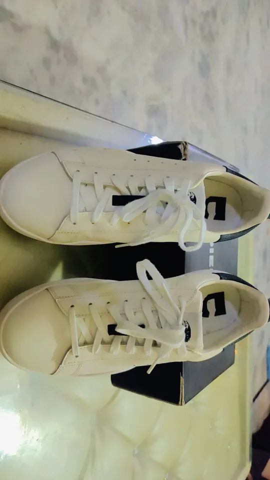 Diesel S-clever Low Good Condition Men's Sneakers White/black UK10